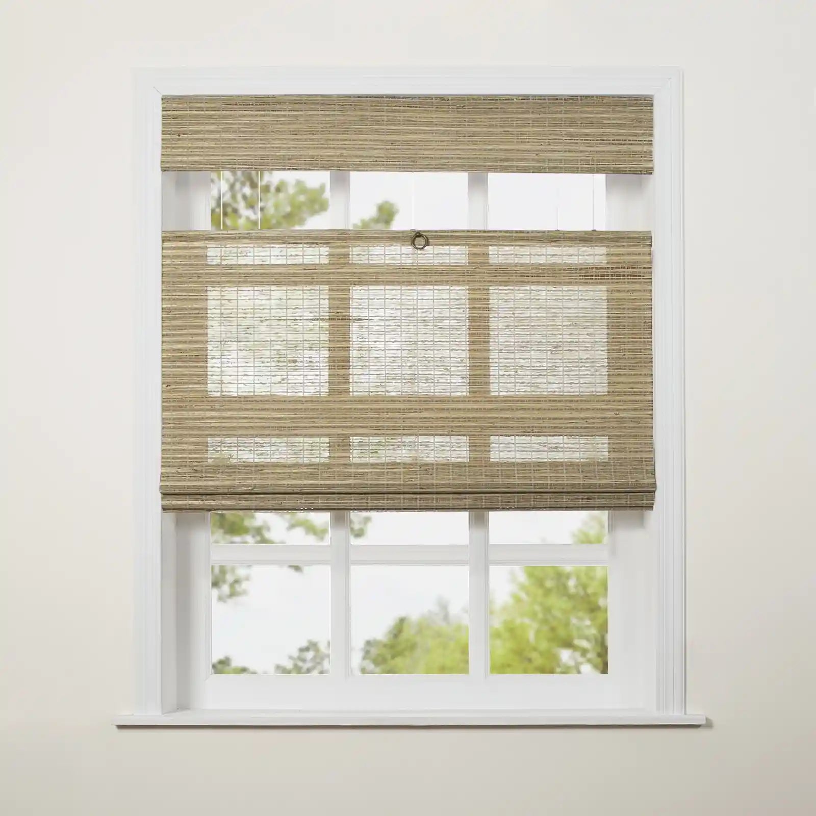 Rae Top Down Bottom Up Woven Wood Shade Cordless - Series C -TWOPAGES