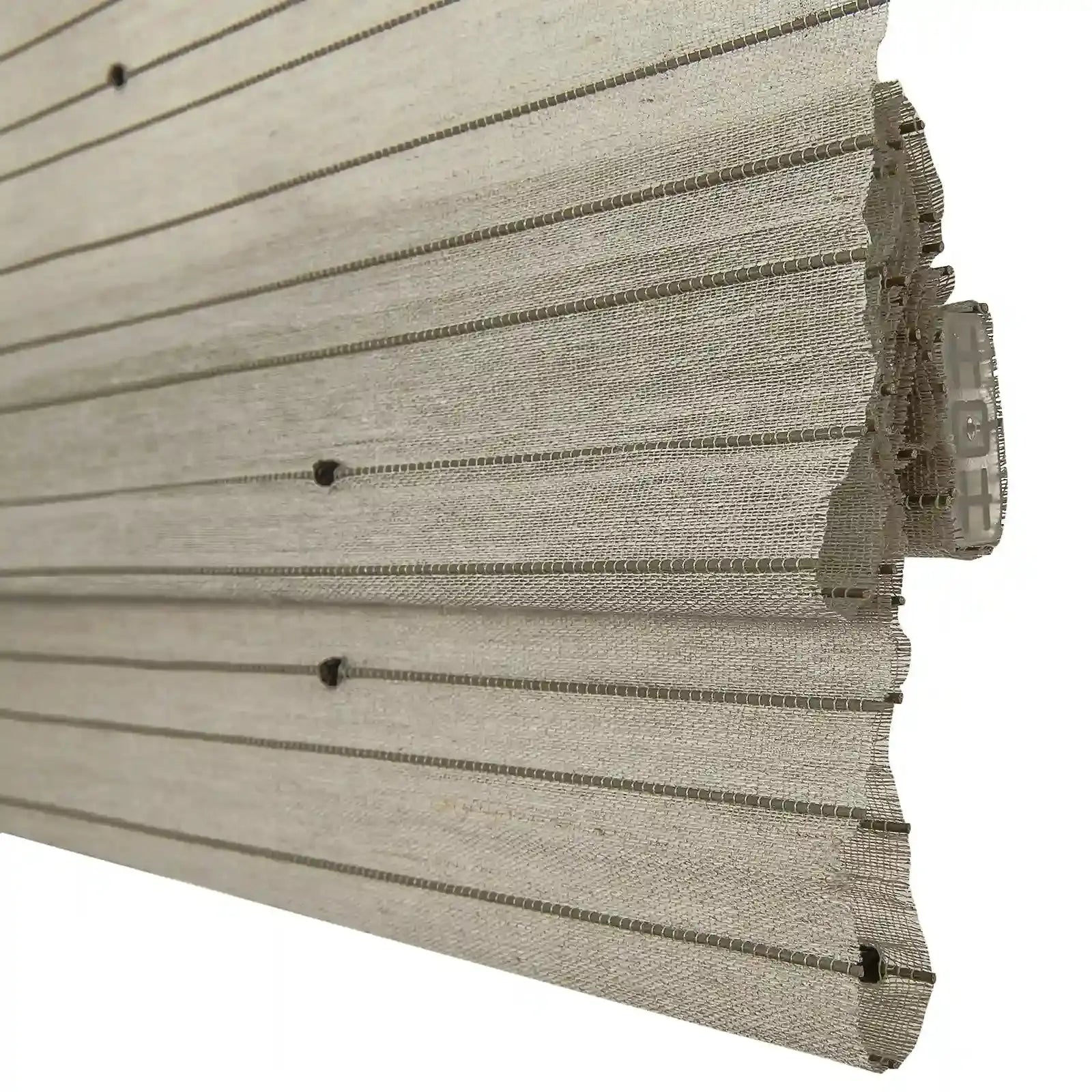 Rae Natural Ramie Jute Woven Wood Shades - Series M -TWOPAGES CURTAINS