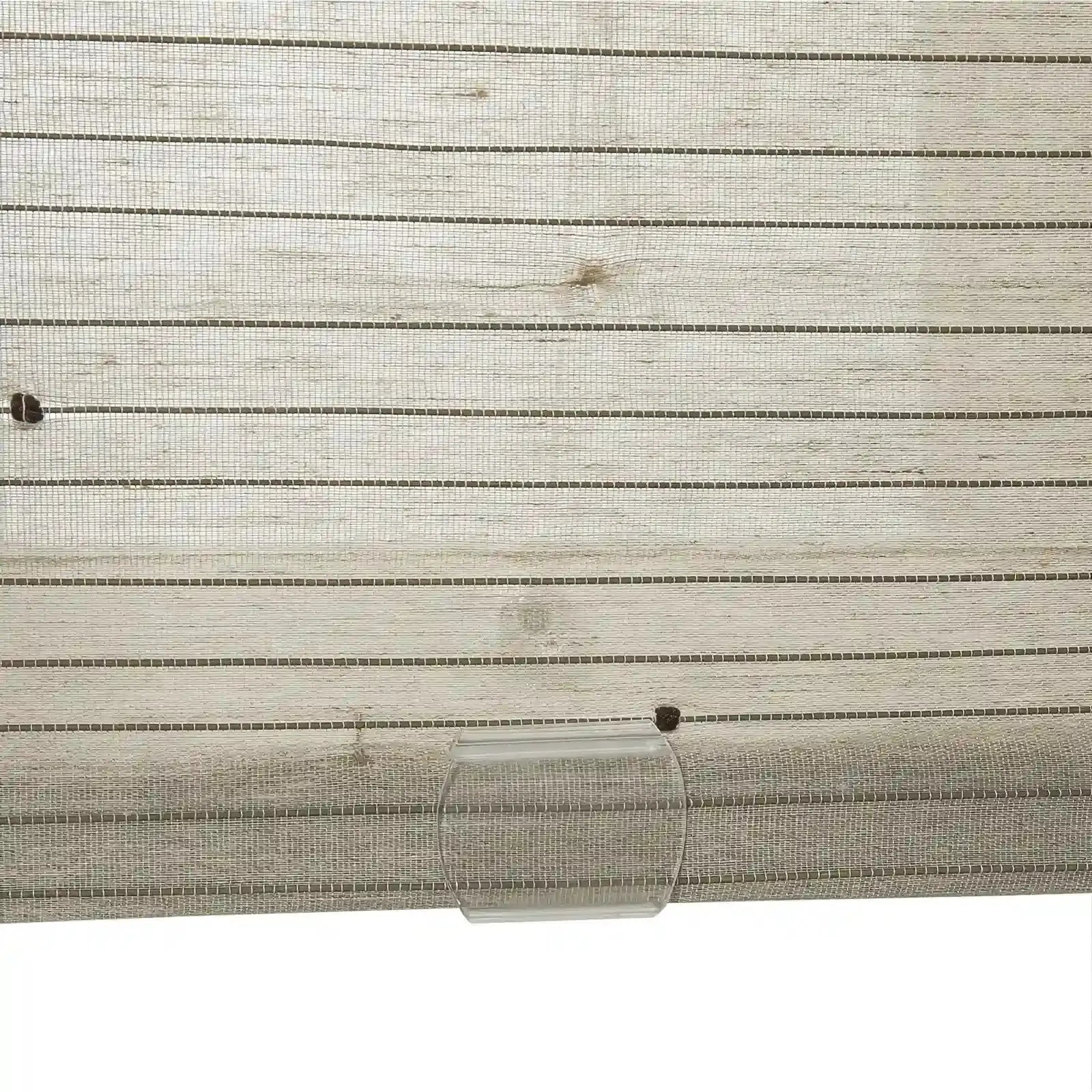 Rae Natural Ramie Jute Woven Wood Shades - Series M -TWOPAGES CURTAINS