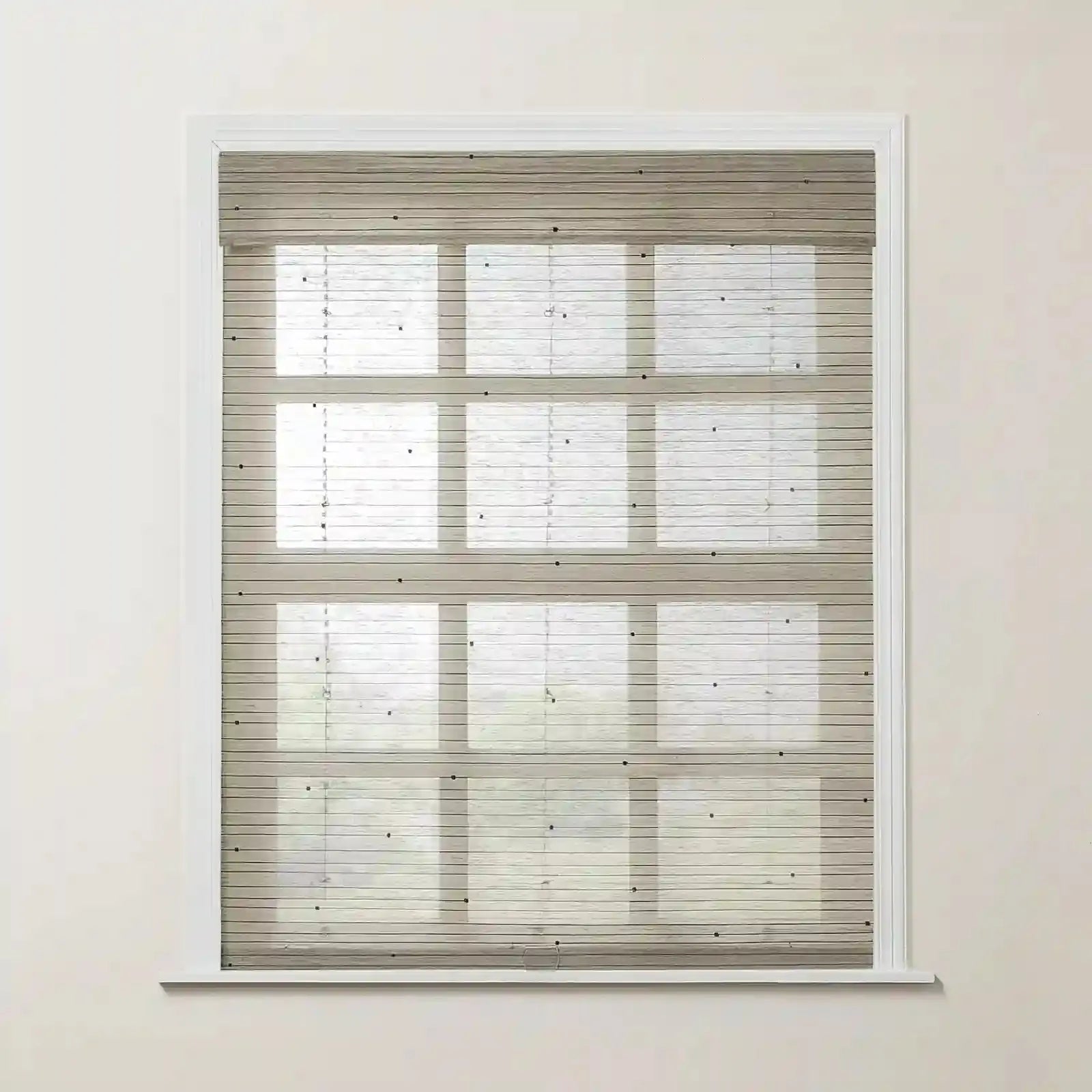 Rae Natural Ramie Jute Woven Wood Shades - Series M -TWOPAGES CURTAINS