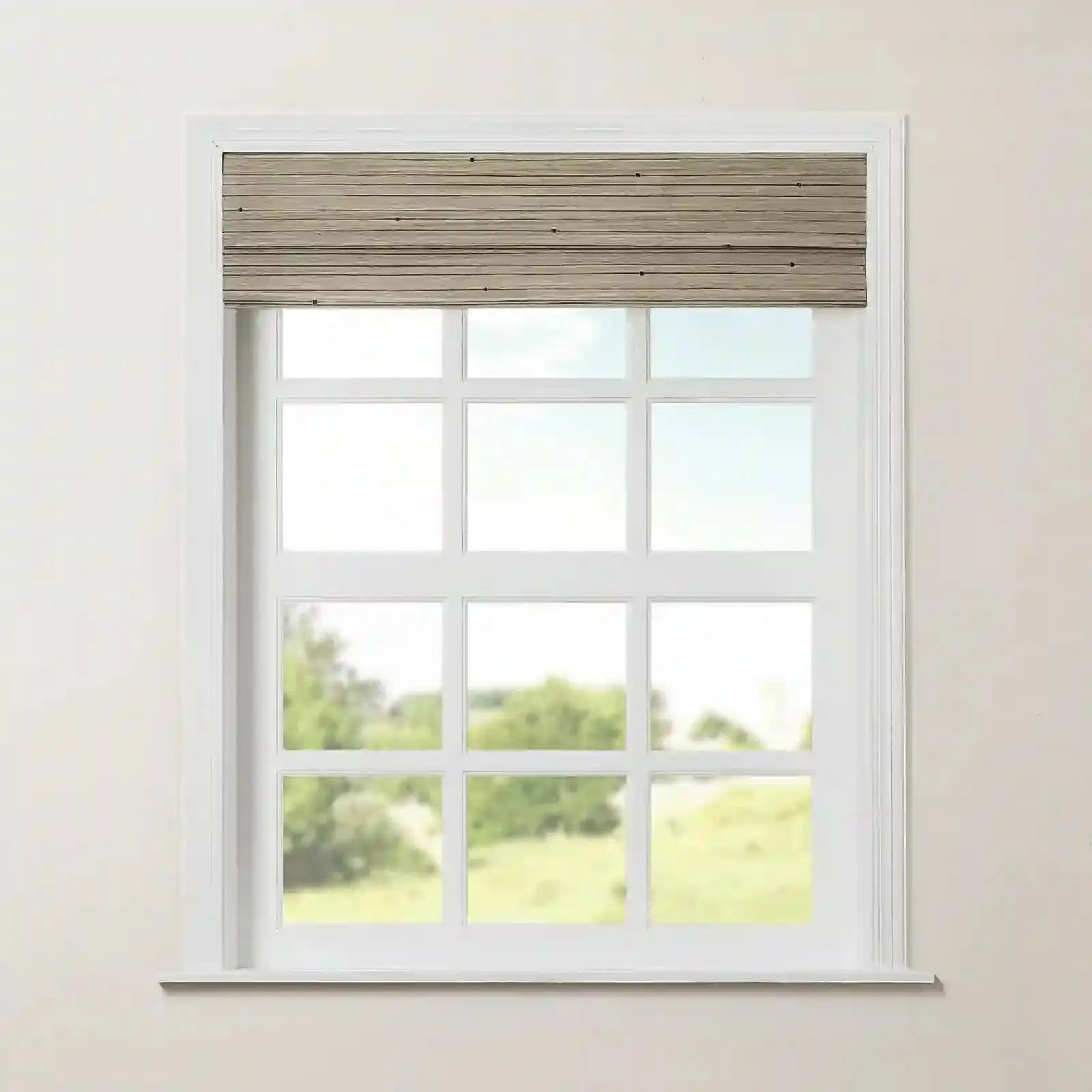 Rae Natural Ramie Jute Woven Wood Shades - Series M -TWOPAGES CURTAINS