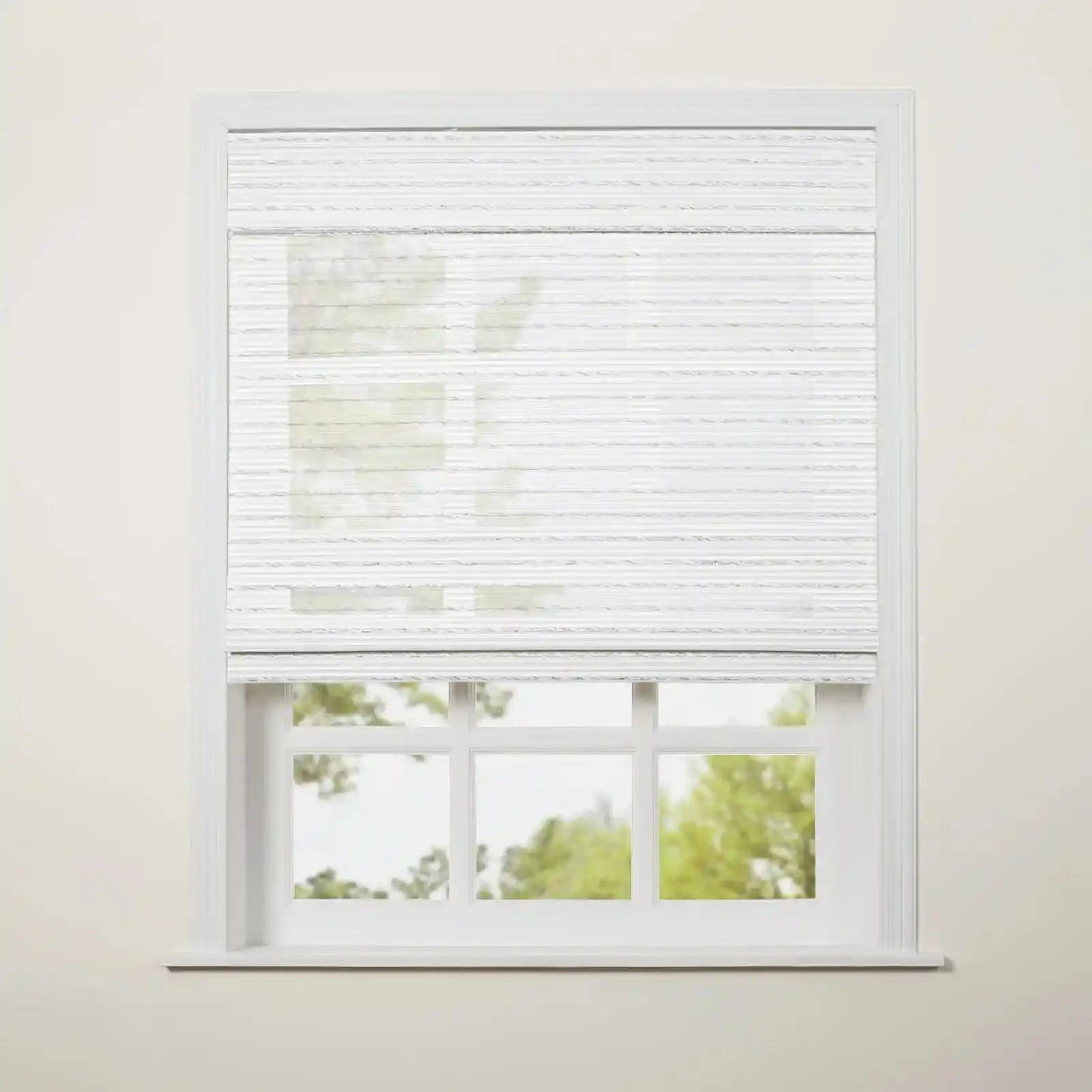 Rae Top Down Bottom Up Woven Wood Shade Cordless - Series D -TWOPAGES CURTAINS