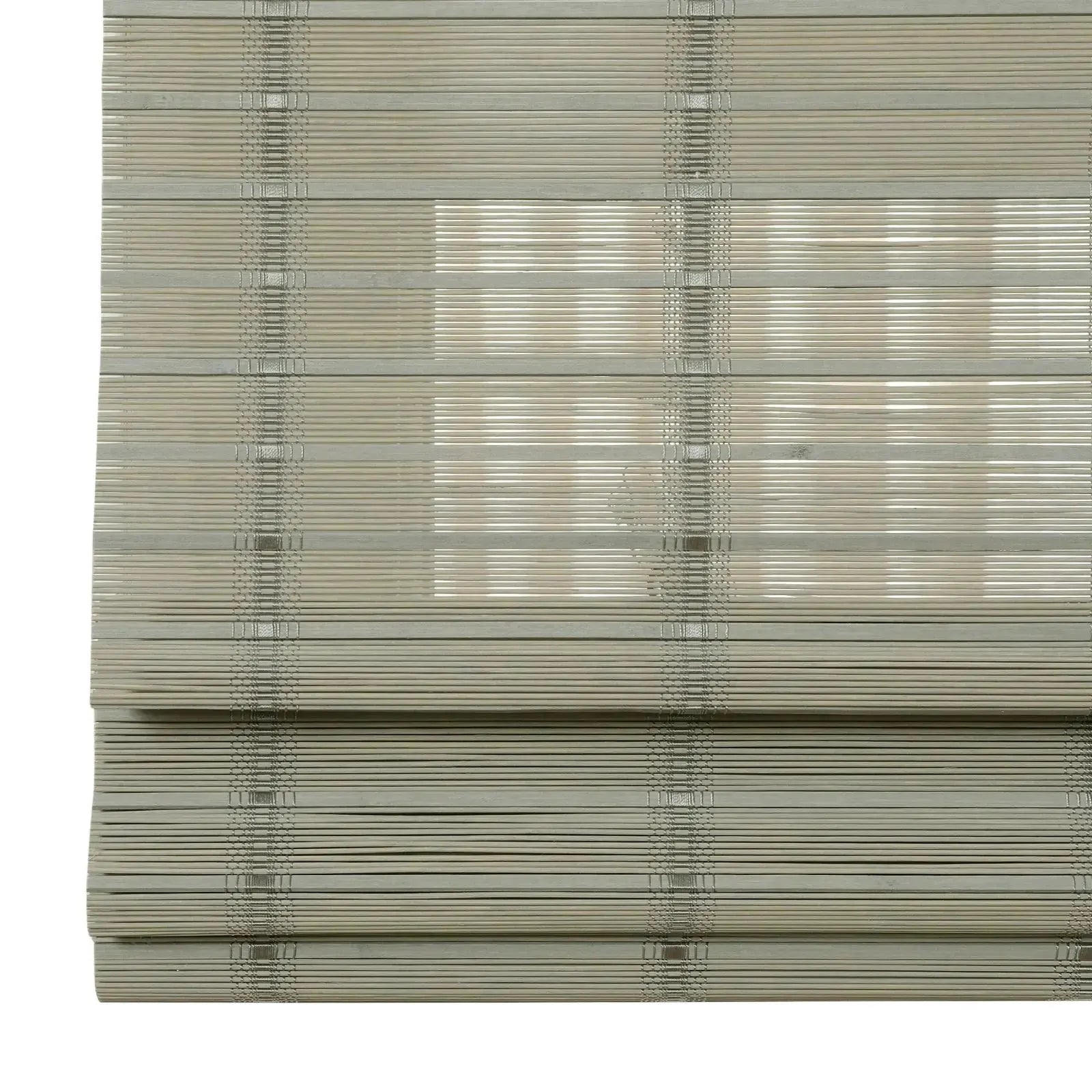 Sybil Bamboo Roman Shade - Green Haze TWOPAGES CURTAINS