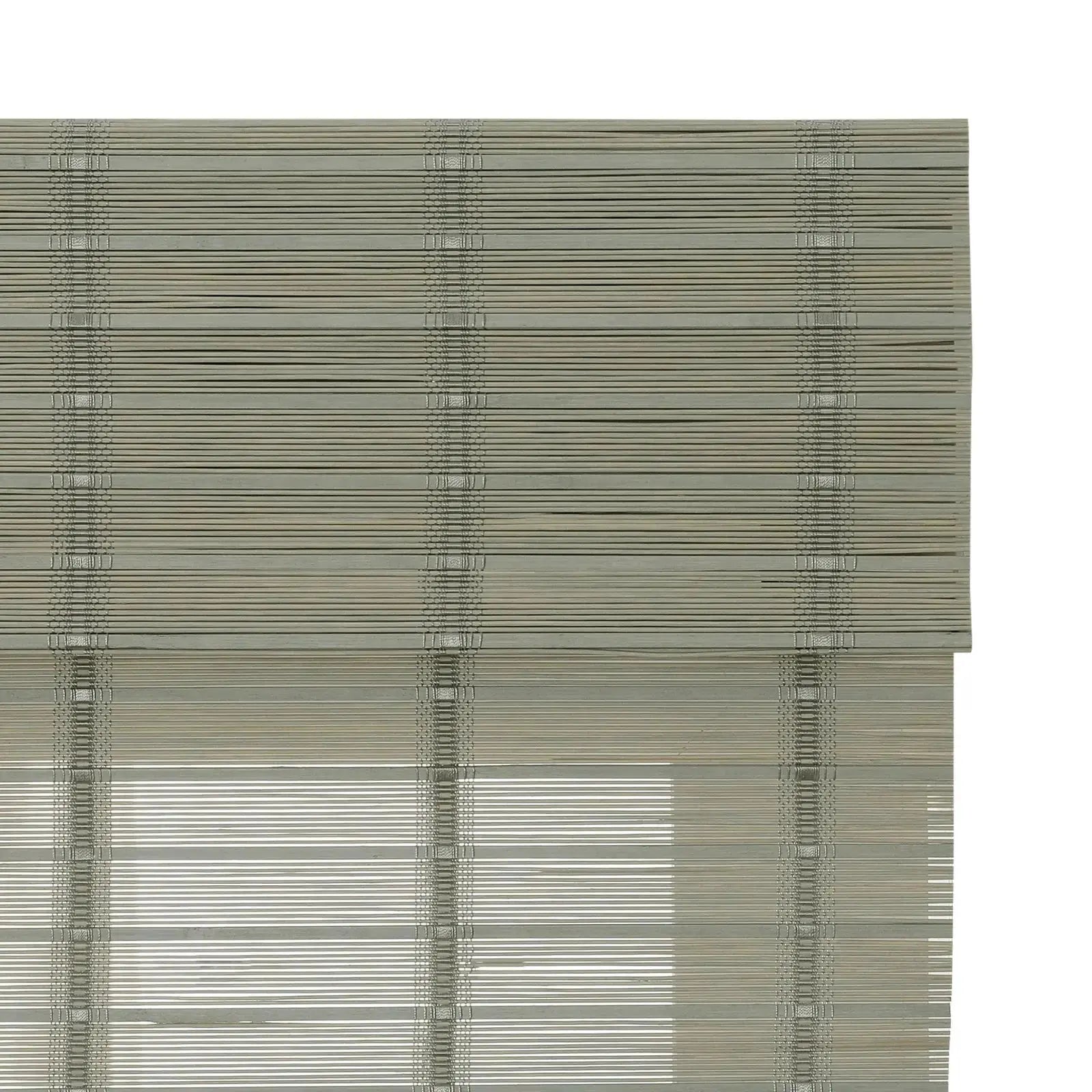 Sybil Bamboo Roman Shade - Green Haze TWOPAGES CURTAINS