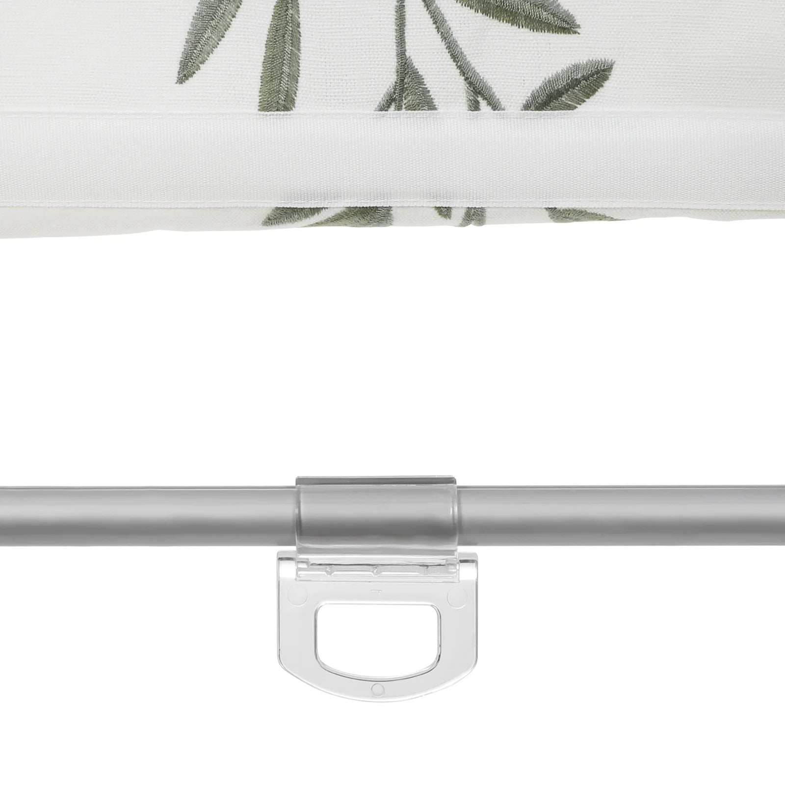 Linnea Linen Cotton Embroidered Roman Shade Cordless -TWOPAGES