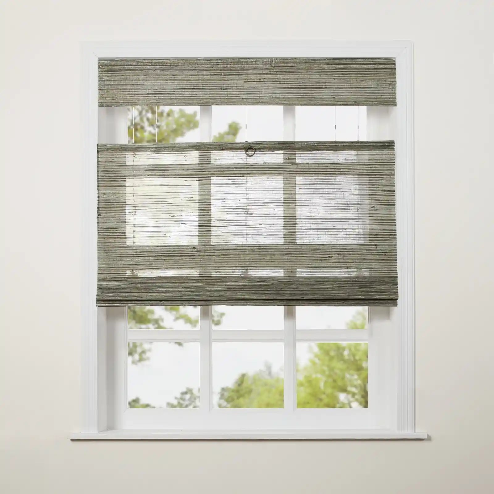 Rae Top Down Bottom Up Woven Wood Shade Cordless - Series D