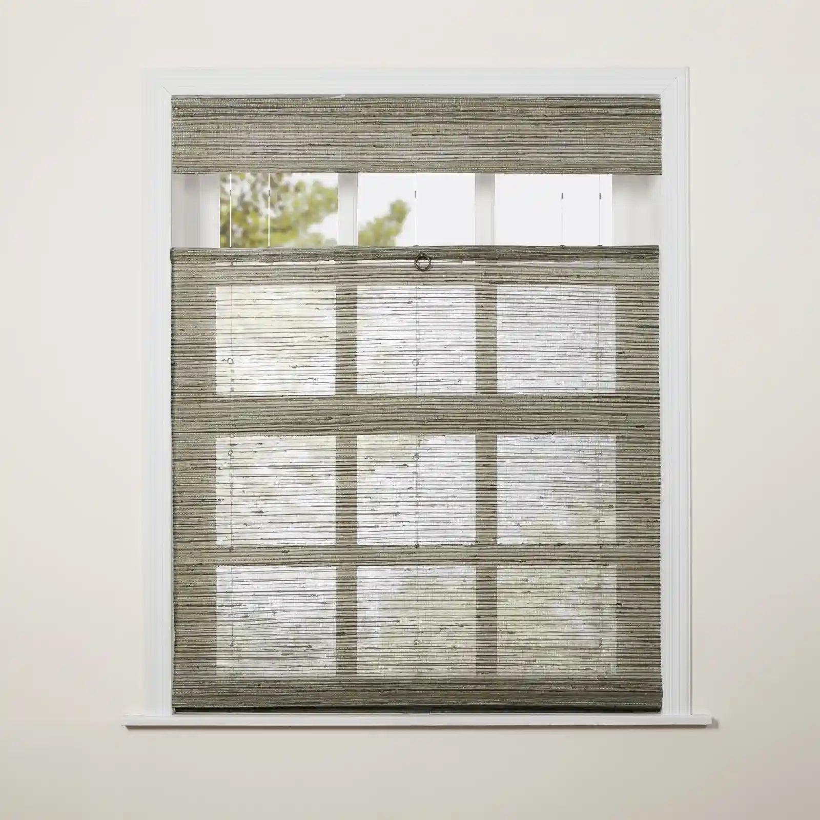 Rae Top Down Bottom Up Woven Wood Shade Cordless - Series D