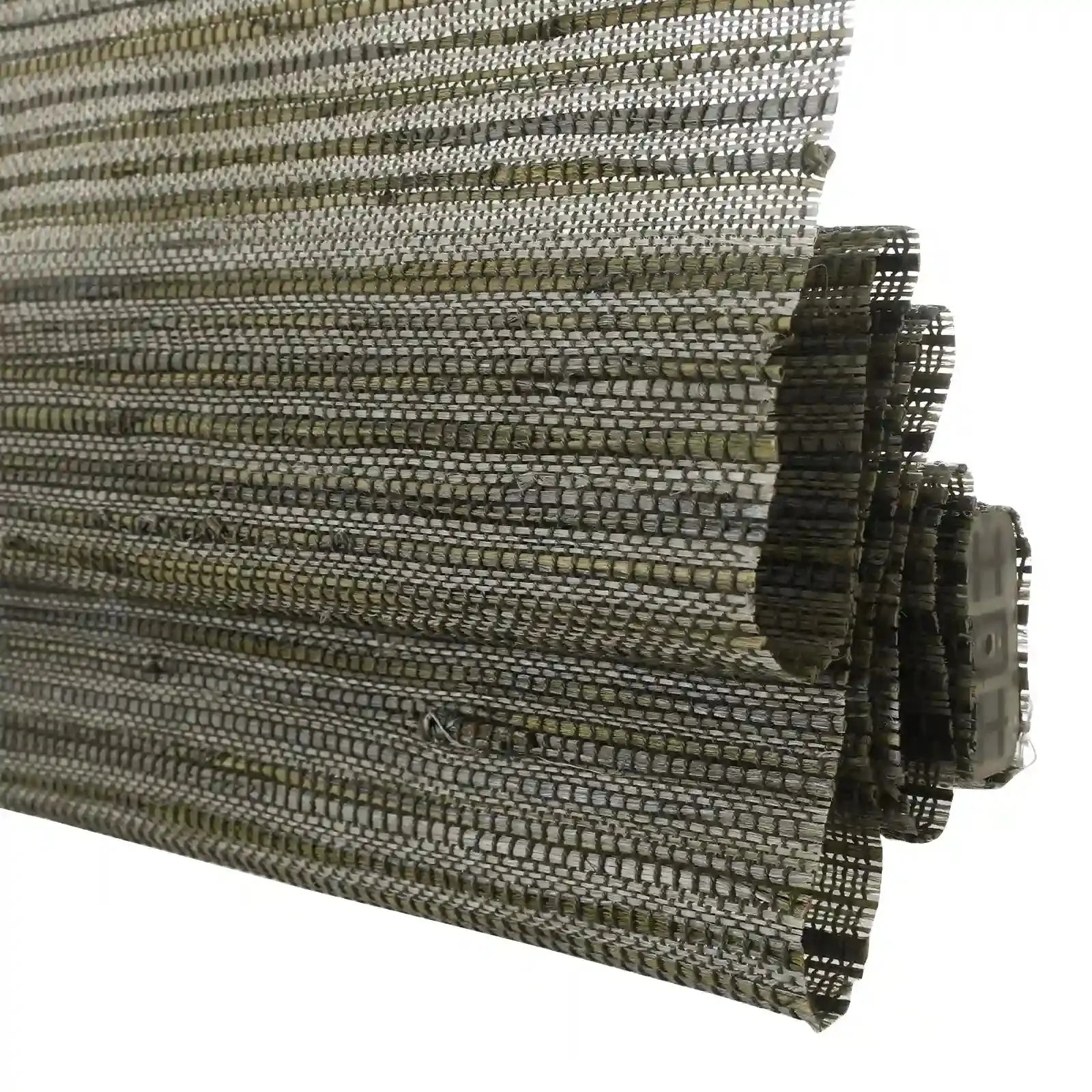 Rae Natural Ramie Jute Woven Wood Shades - Series D -TWOPAGES CURTAINS