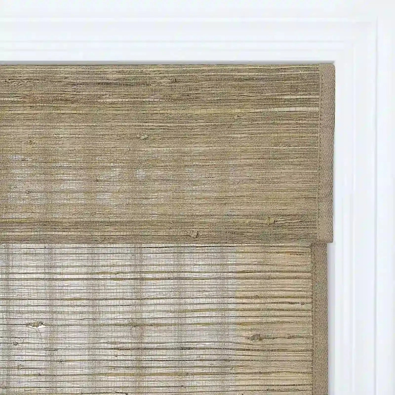 Rae Natural Ramie Jute Woven Wood Shades - Series M -TWOPAGES CURTAINS