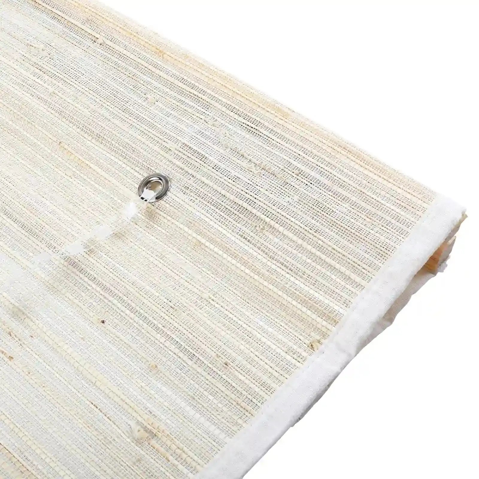 Rae Natural Ramie Jute Woven Wood Shades - Series D -TWOPAGES CURTAINS