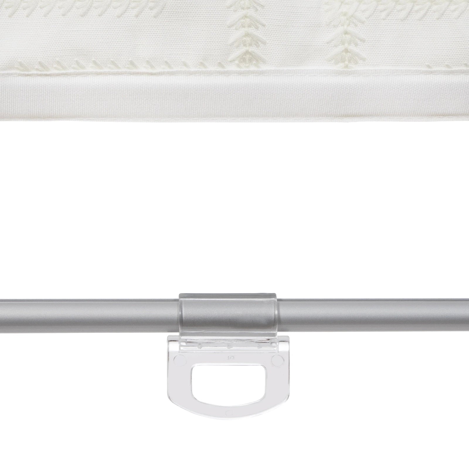 Linnea Linen Cotton Embroidered Roman Shade Cordless -TWOPAGES