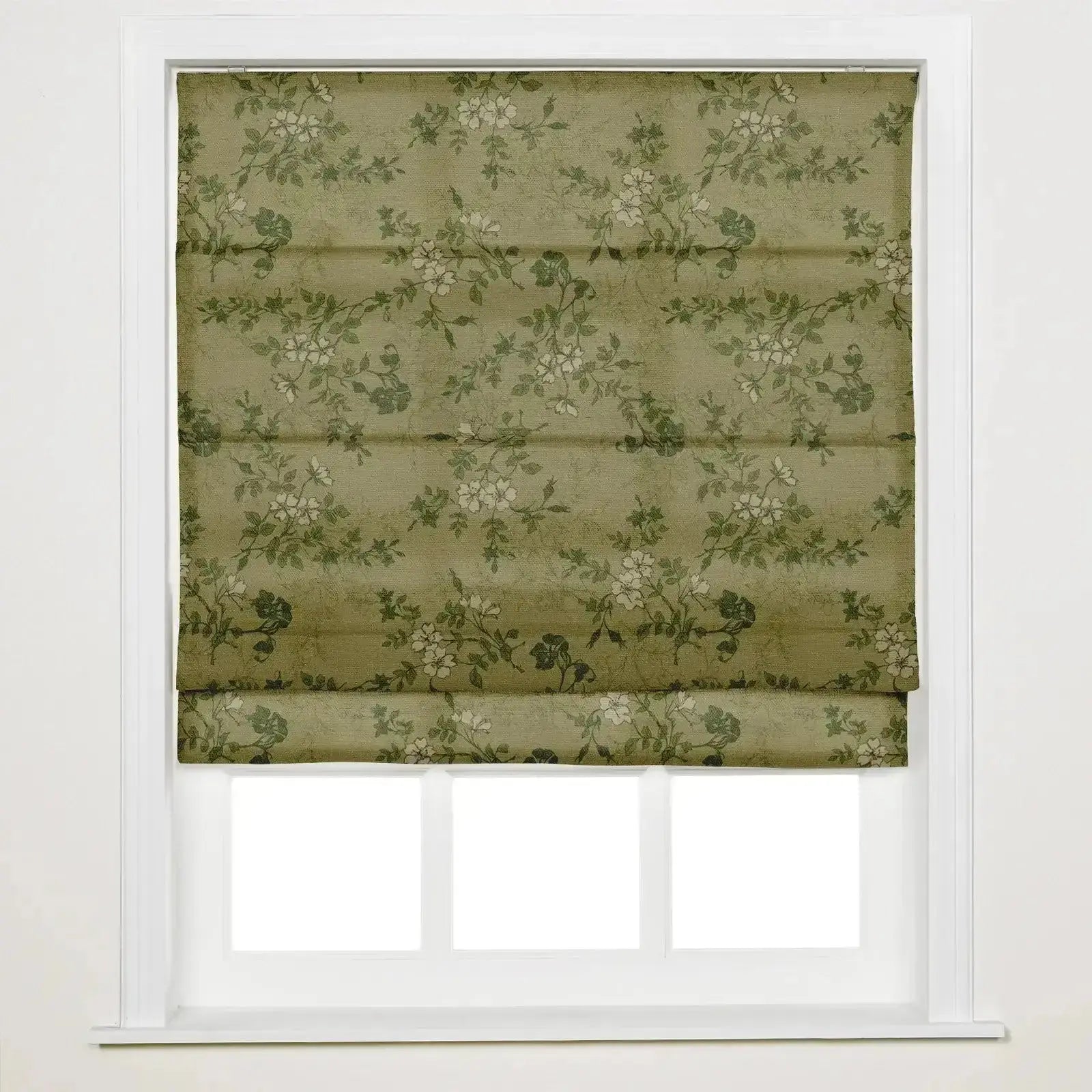 Sara Le Printed Roman Shade Cordless -TWOPAGES