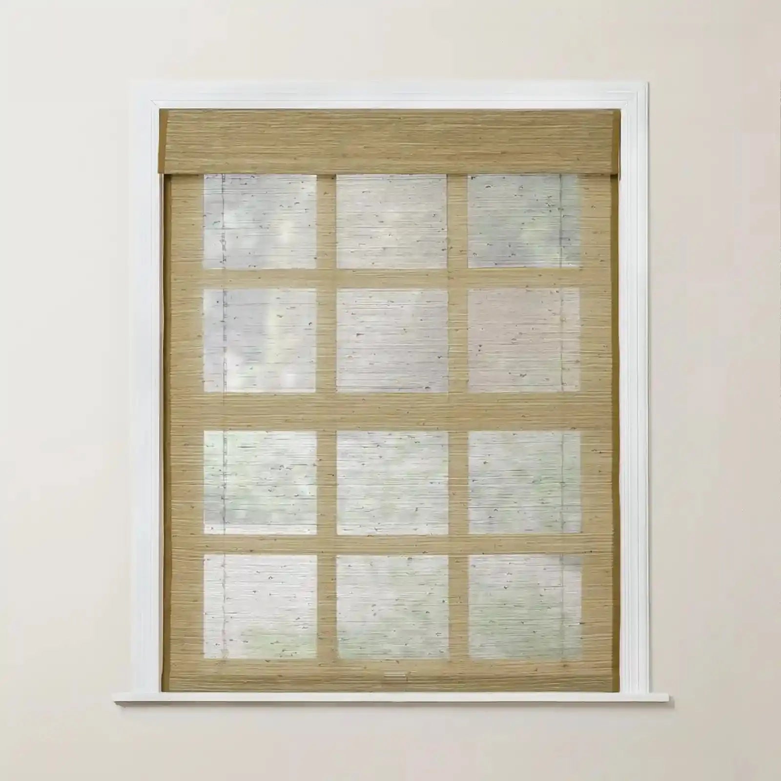 Rae Motorized Window Shades Bamboo Woven - Series P -TWOPAGES CURTAINS