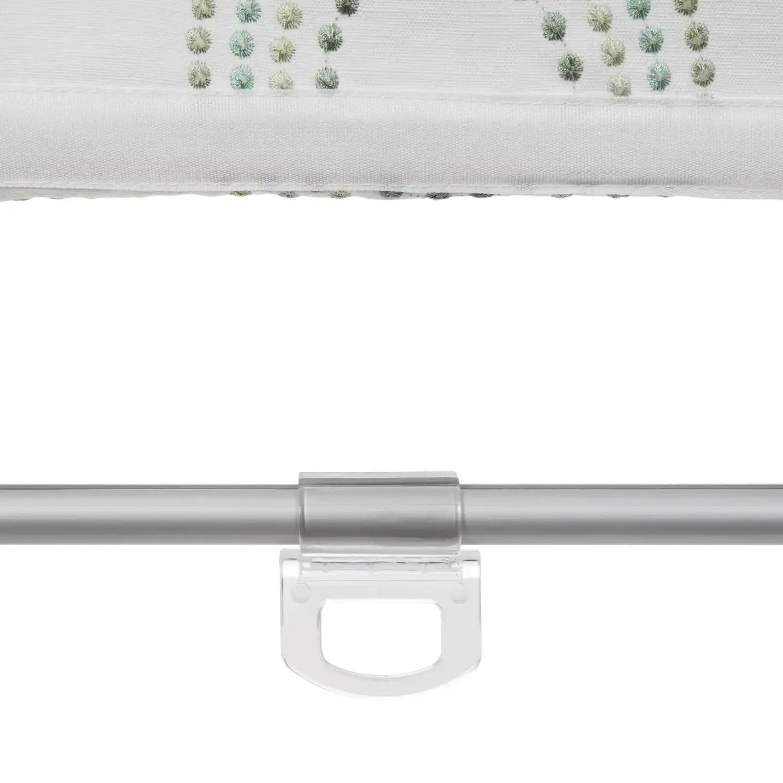 Linnea Linen Cotton Embroidered Roman Shade Cordless -TWOPAGES