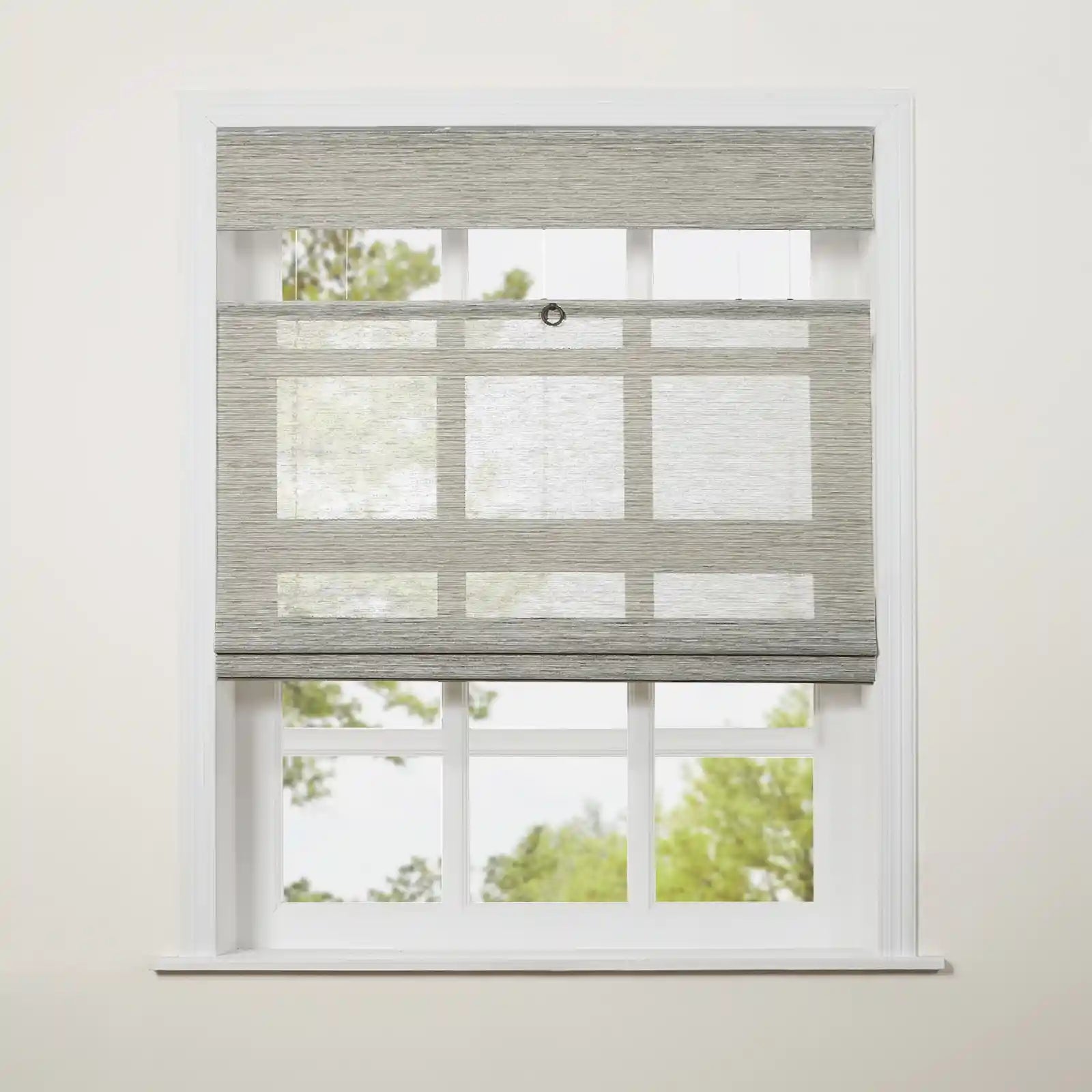 Rae Top Down Bottom Up Woven Wood Shade Cordless - Series C -TWOPAGES