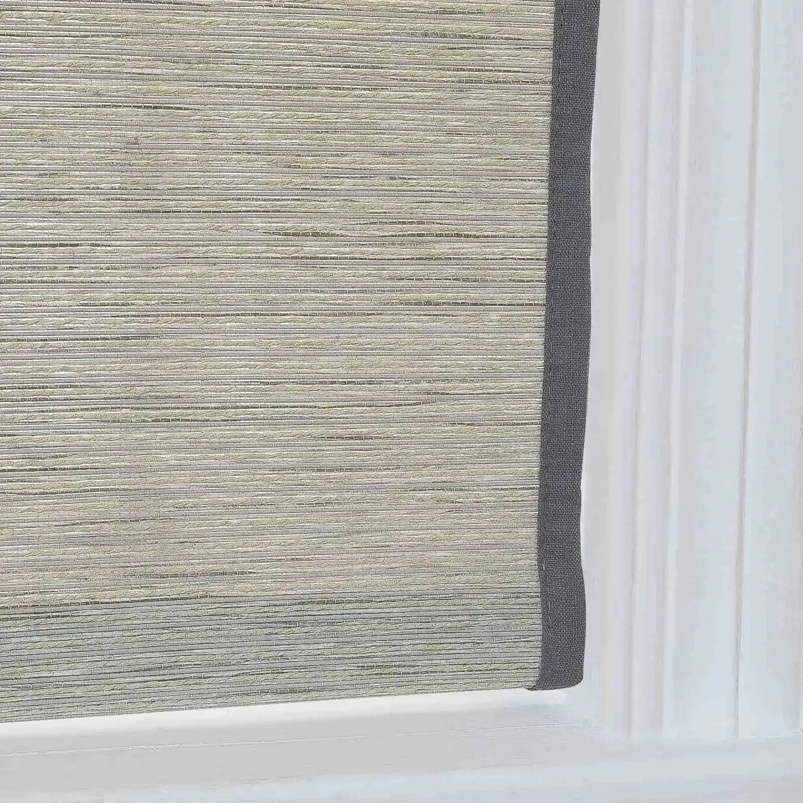 Rae Natural Kenaf Woven Wood Shades - Light Khaki TWOPAGES CURTAINS