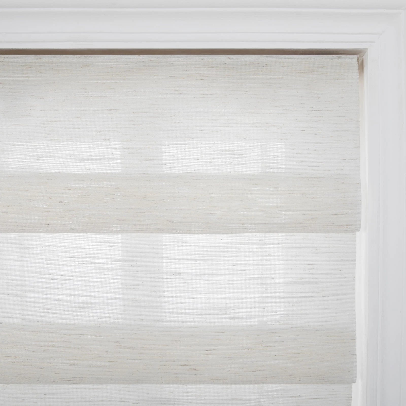 Soft Fold Sheer Roman Shades Cordless