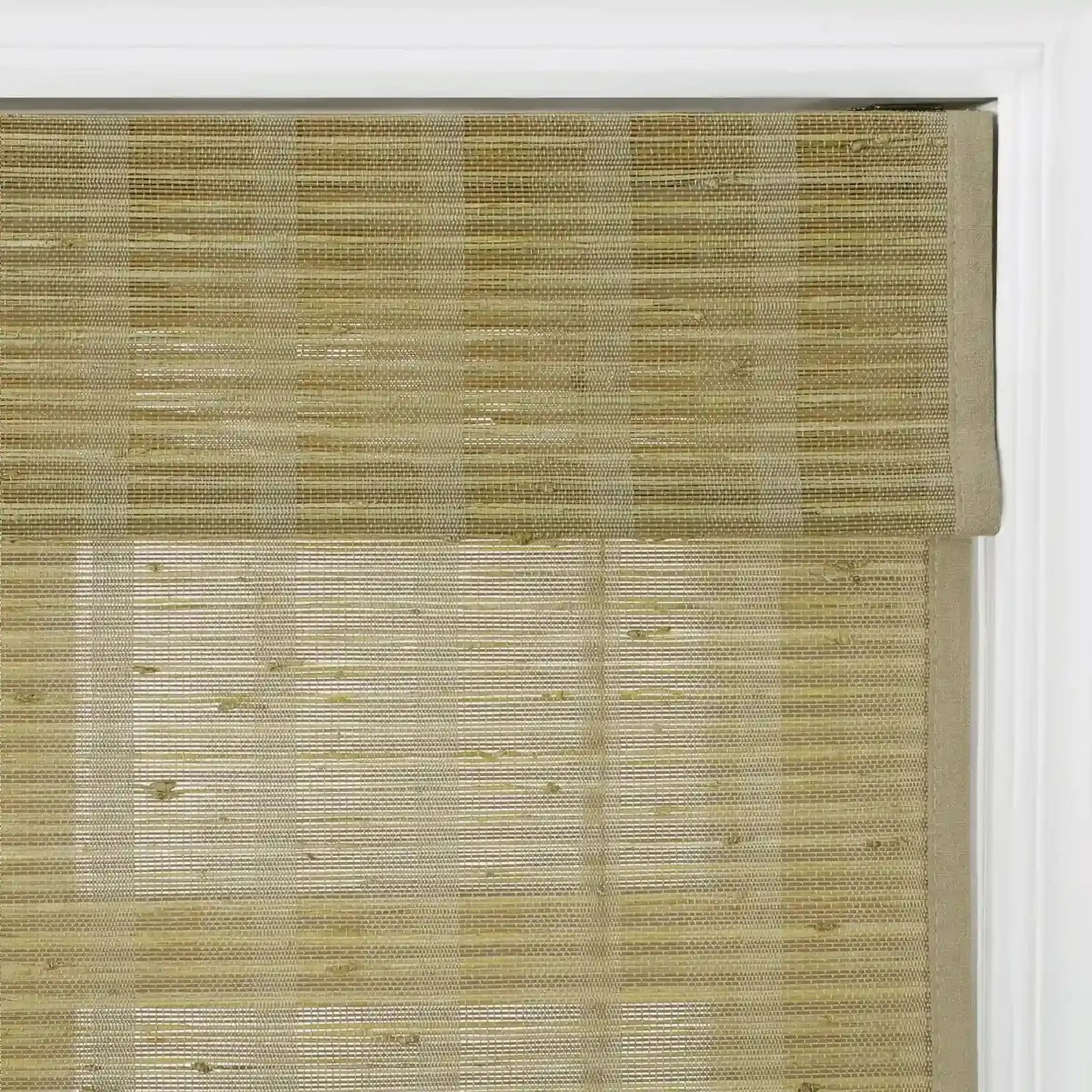 Rae Motorized Window Shades Bamboo Woven - Series P -TWOPAGES CURTAINS