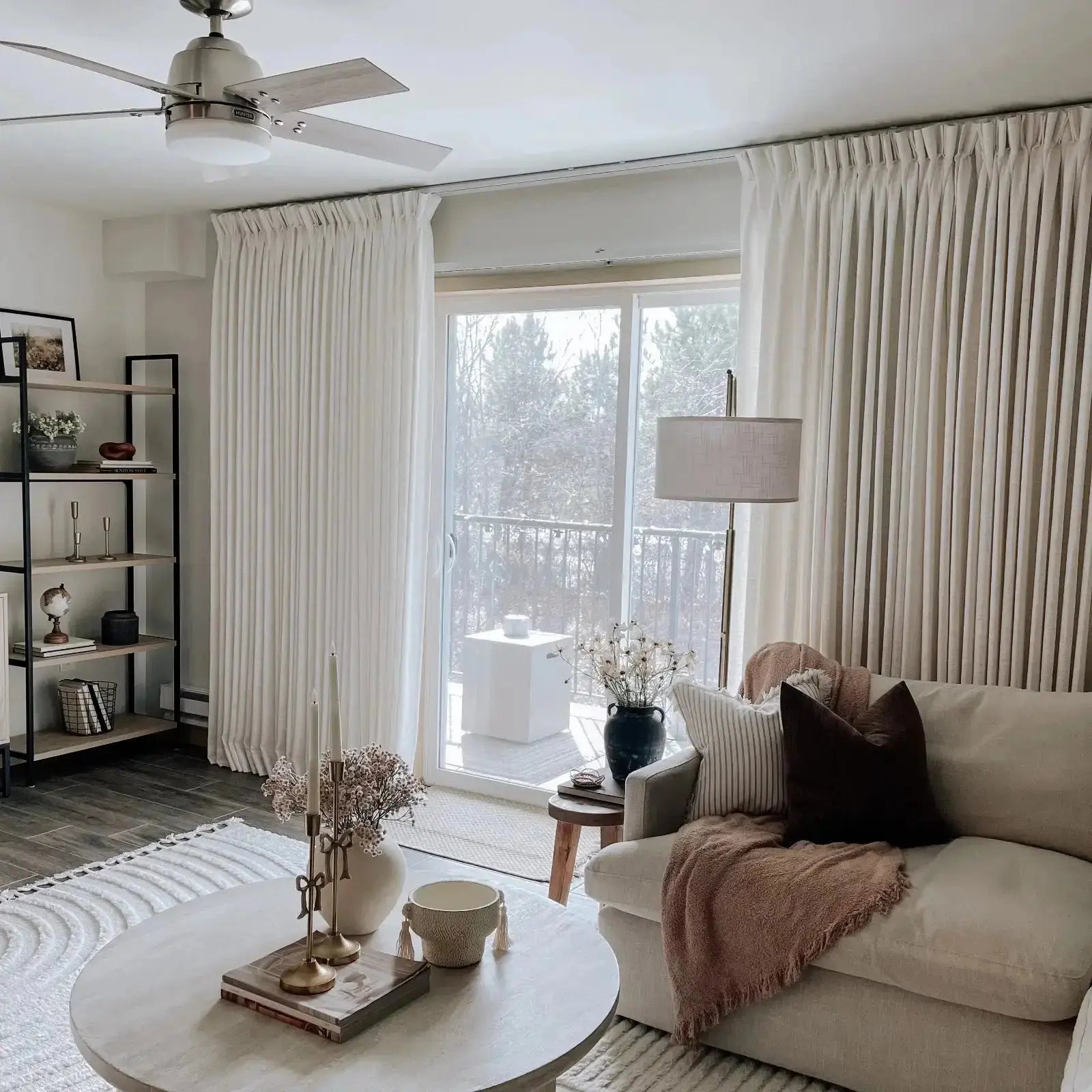 Liz Linen Drape Pleated -TWOPAGES