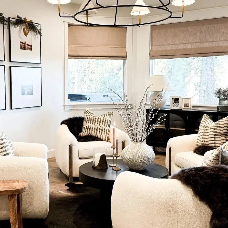 Liz Linen Roman Shade Cordless -TWOPAGES