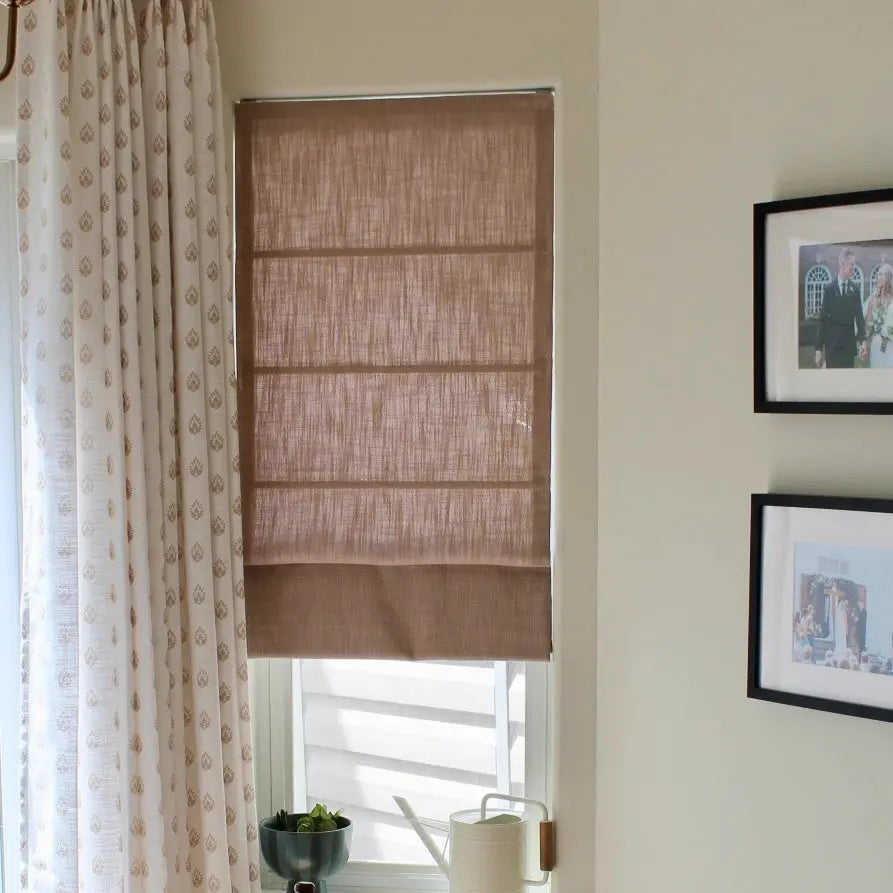 Liz Linen Roman Shade Cordless -TWOPAGES