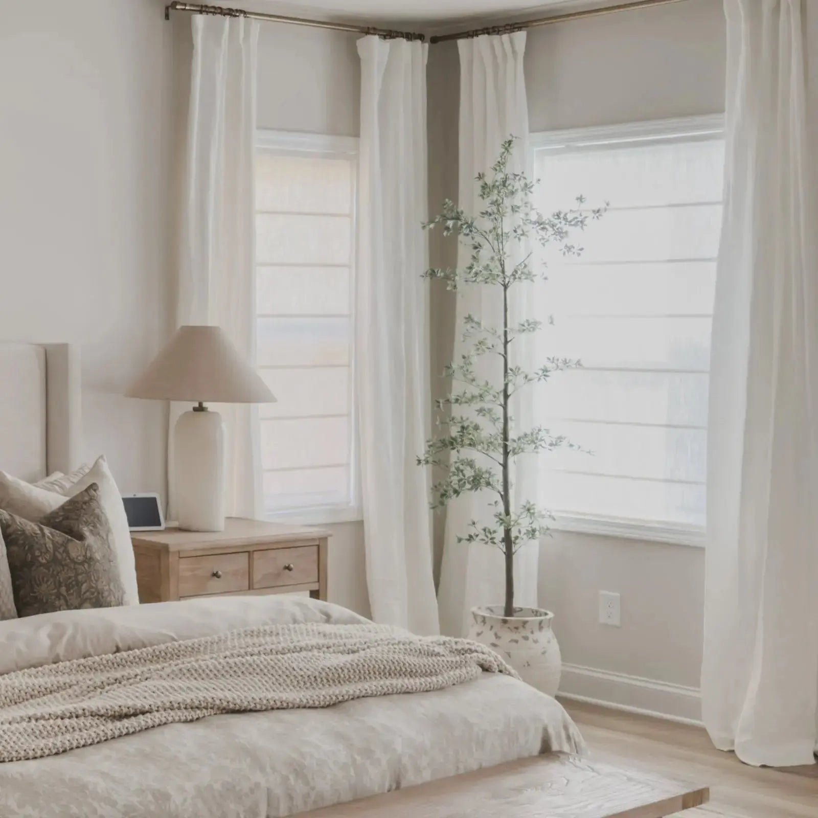 Liz Linen Roman Shade Cordless -TWOPAGES