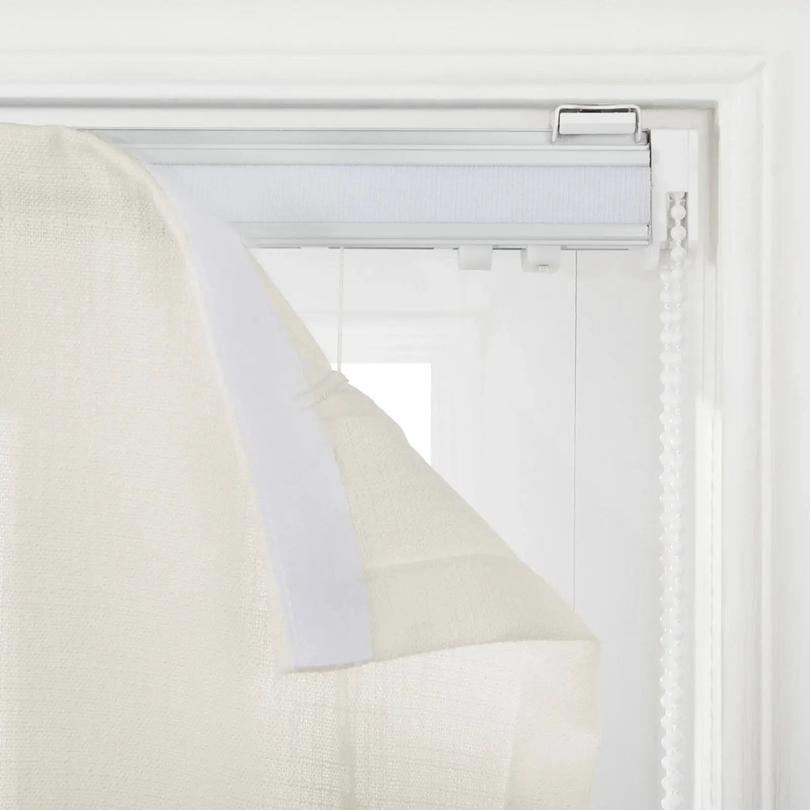 Custom Relaxed Roman Shades Cord Lift- -TWOPAGES