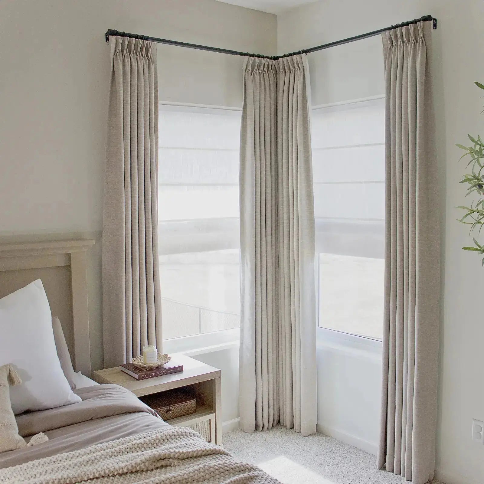 Liz Linen Roman Shade Cordless -TWOPAGES