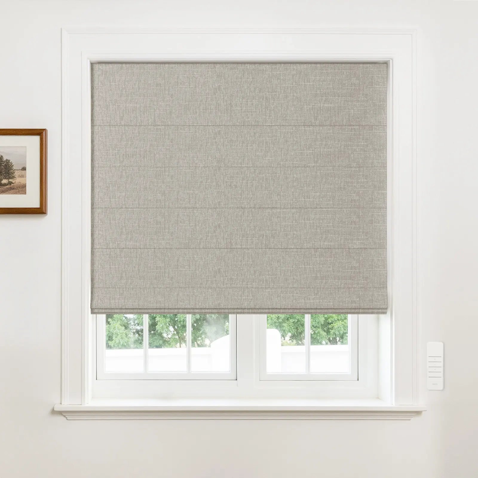 Alvin Motorized Blackout Boutique Roller Shade -TWOPAGES