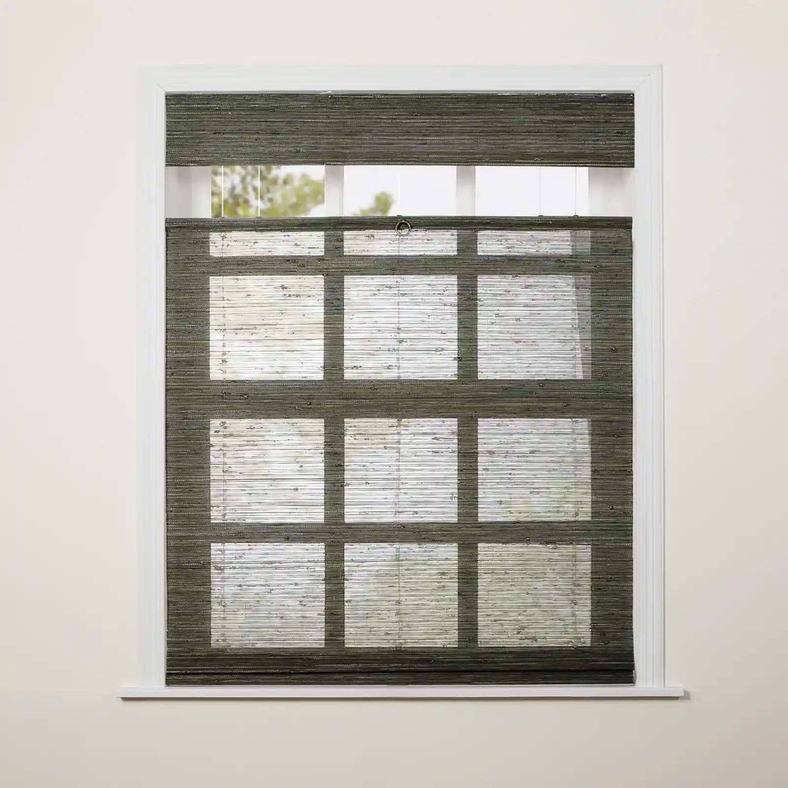 Rae Top Down Bottom Up Woven Wood Shade Cordless - Series D