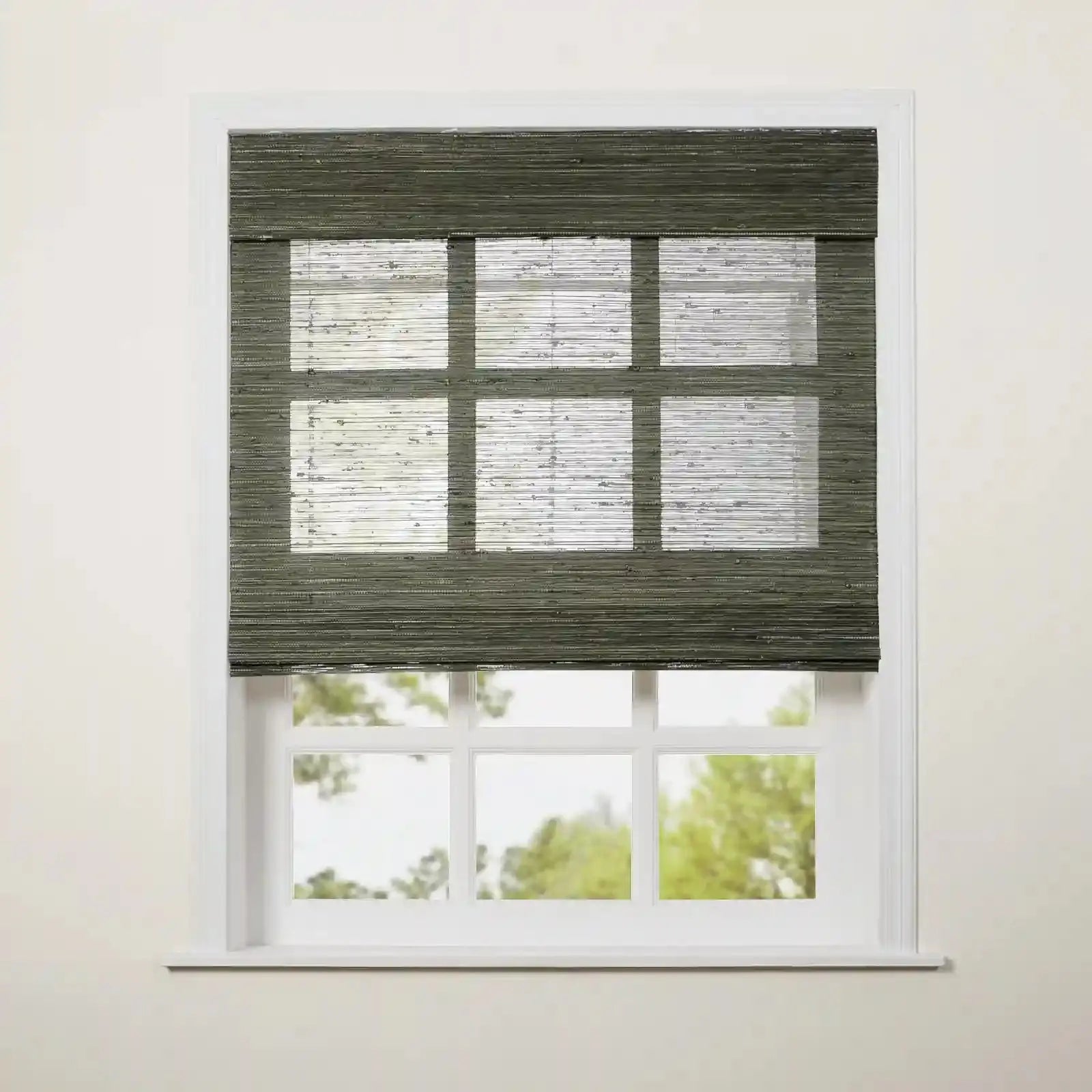 Rae Top Down Bottom Up Woven Wood Shade Cordless - Series D -TWOPAGES CURTAINS