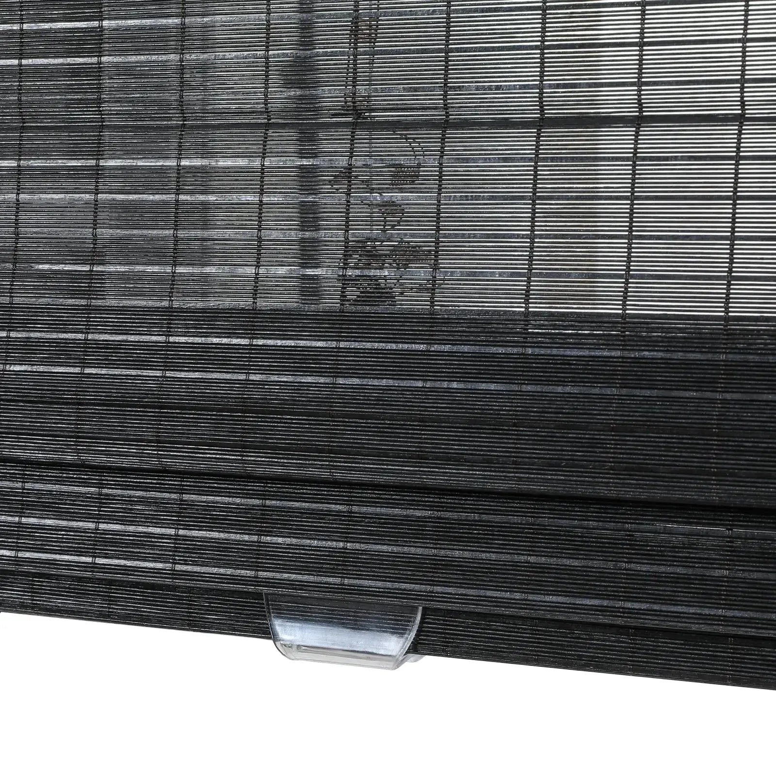 Sybil Bamboo Roman Shade - Moonless Night TWOPAGES CURTAINS