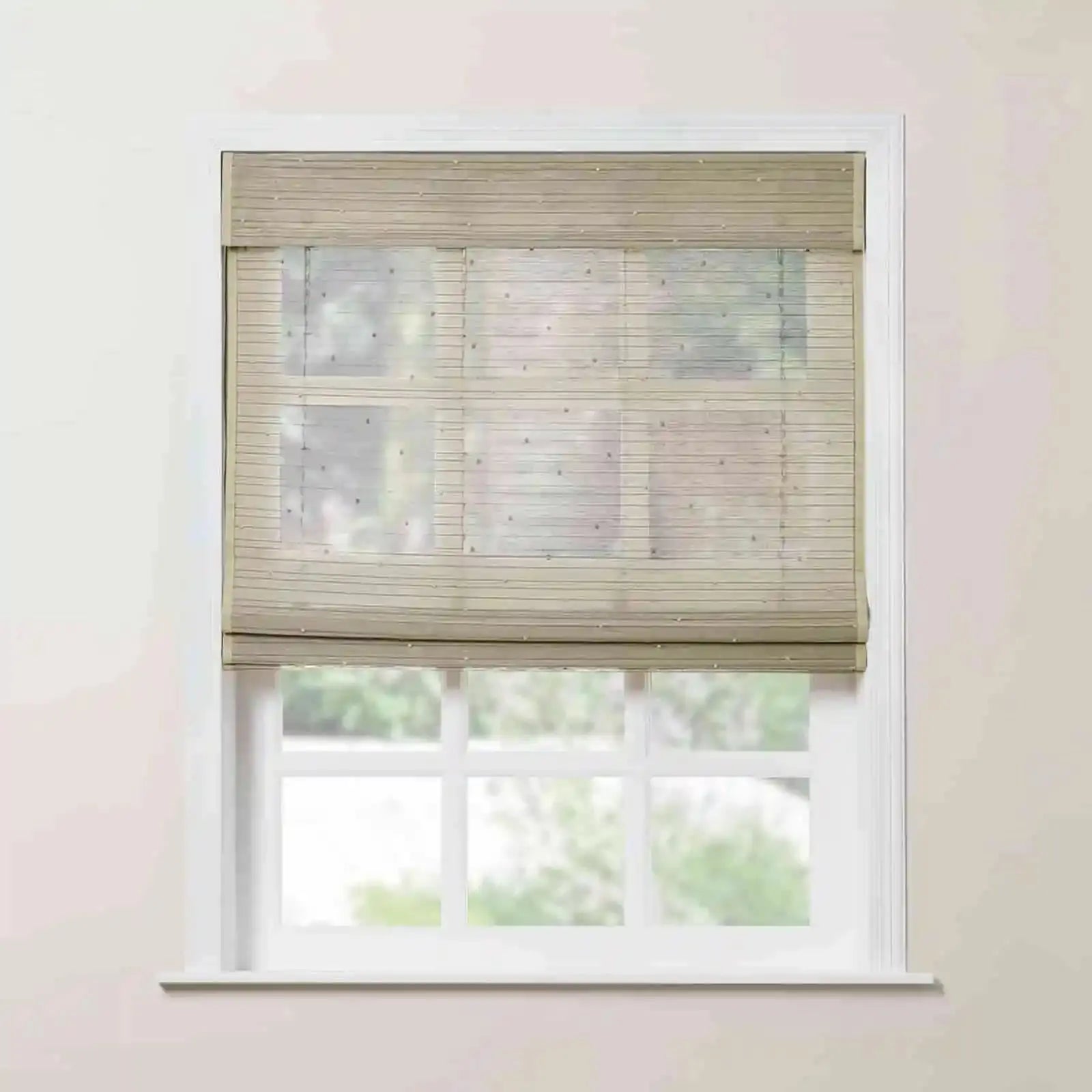 Rae Natural Ramie Bamboo Woven Shades - Series P -TWOPAGES CURTAINS