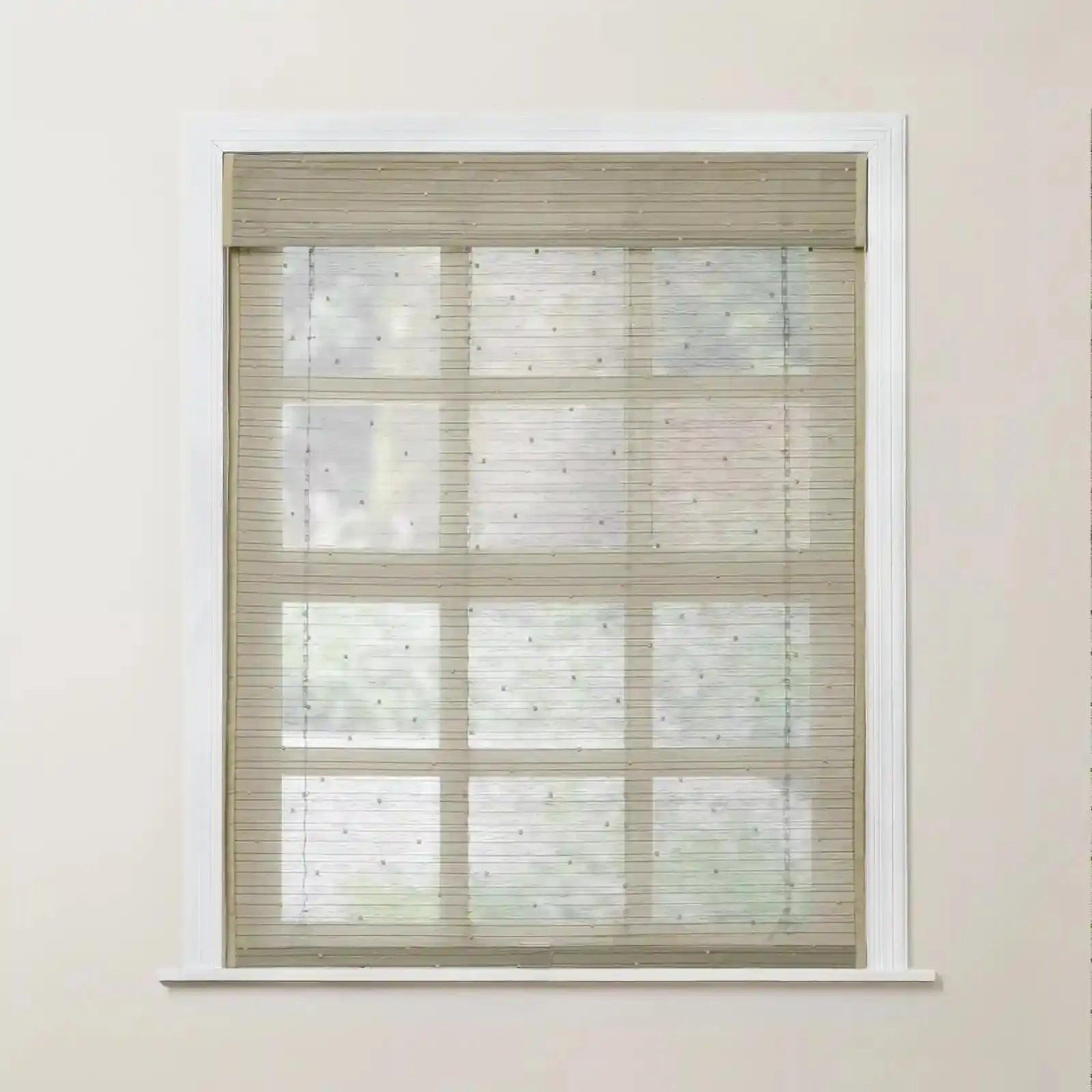 Rae Motorized Window Shades Bamboo Woven - Series P -TWOPAGES CURTAINS