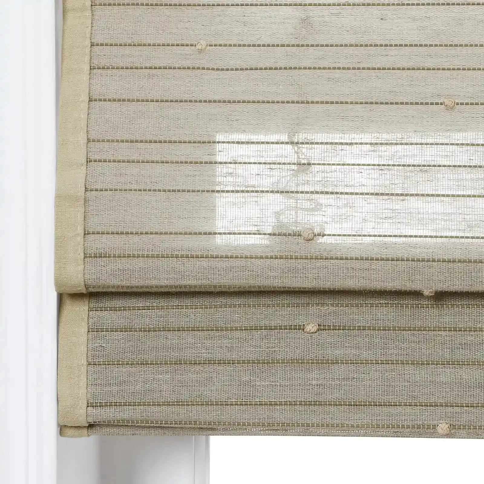 Rae Motorized Window Shades Bamboo Woven - Series P -TWOPAGES CURTAINS