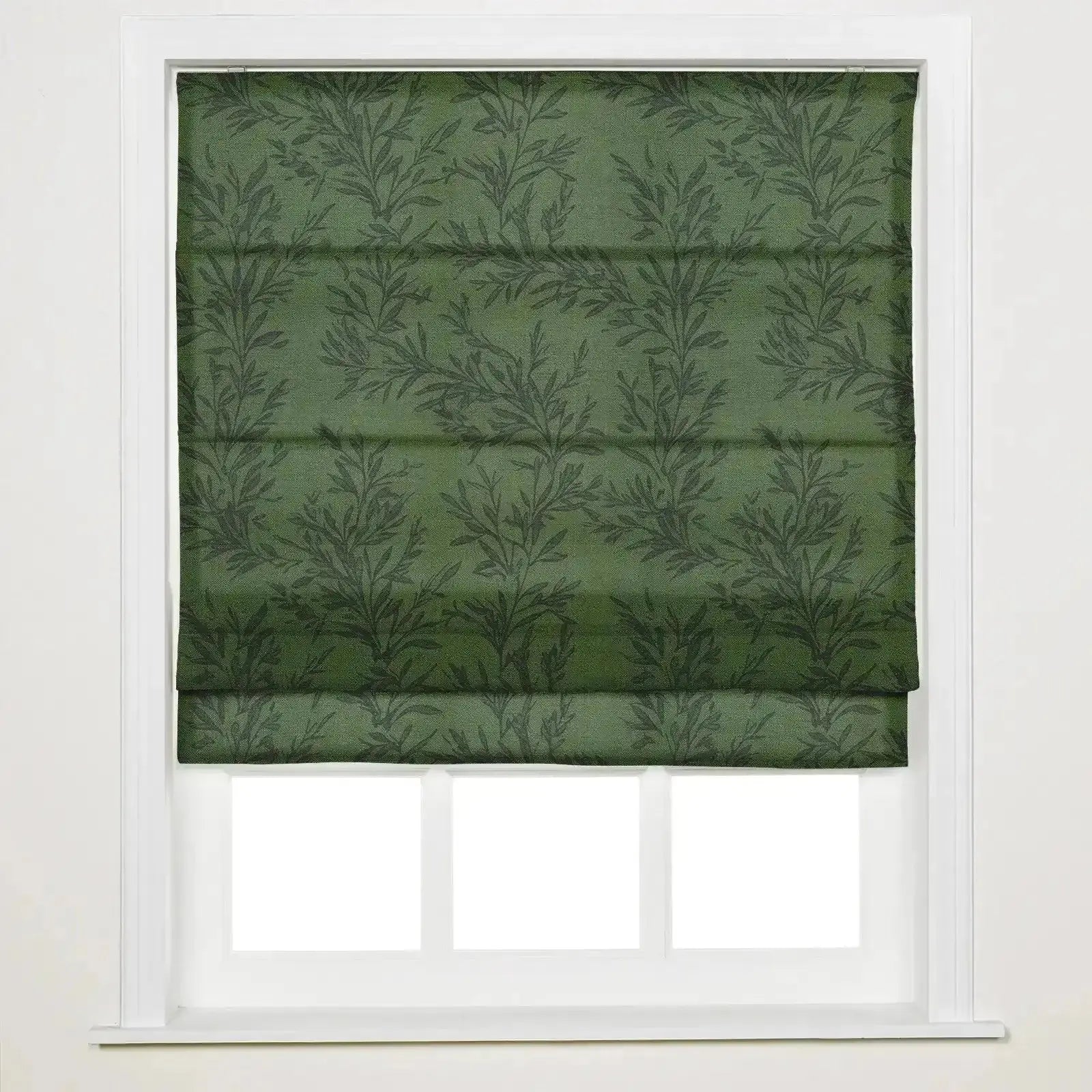 Sara Le Printed Roman Shade Cordless -TWOPAGES