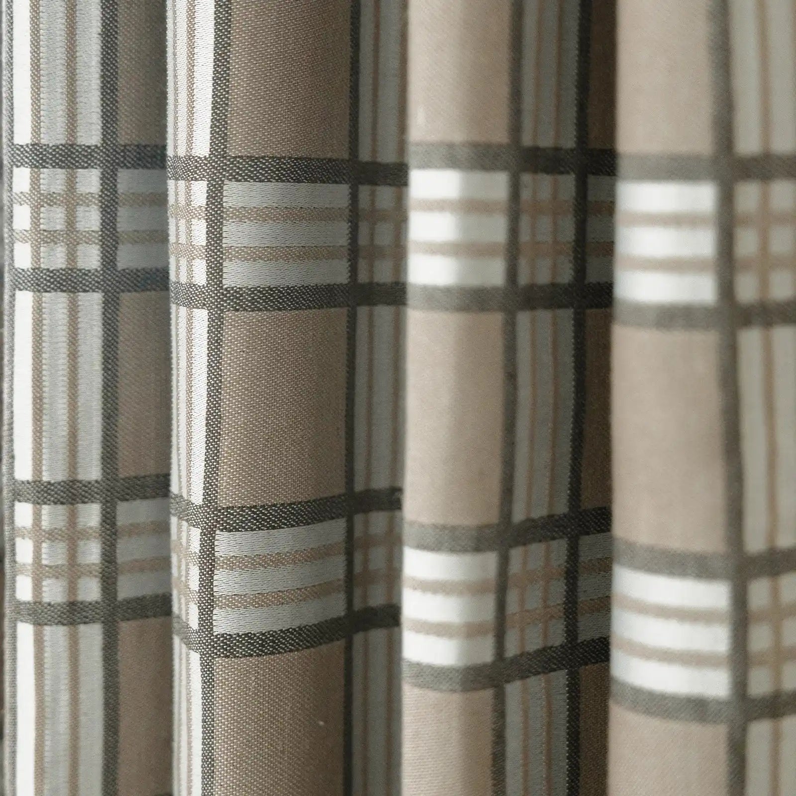 Floral print linen cotton pleated drapery for elegant insulated style