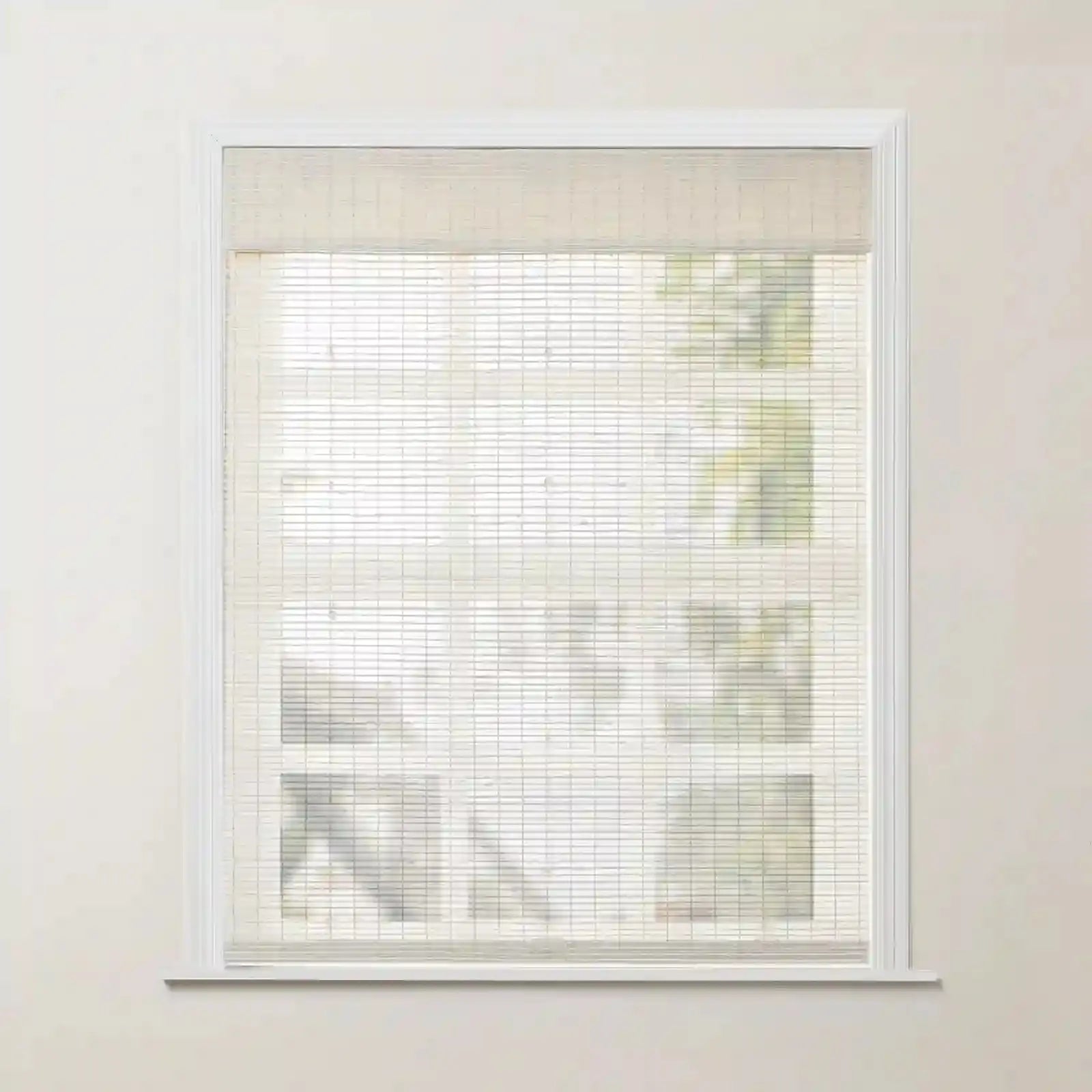 Rae Natural Ramie Jute Woven Wood Shades - Series D -TWOPAGES CURTAINS