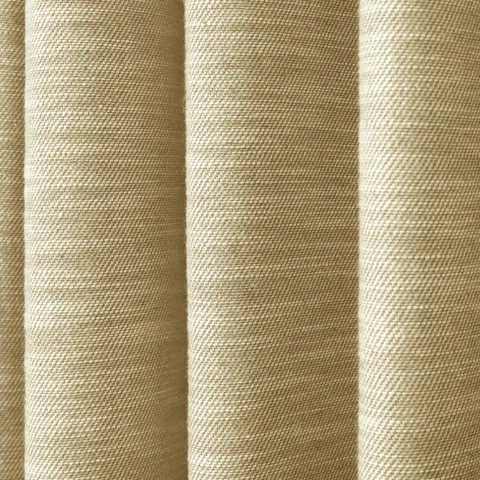 Cloe cotton blend pleated drapery for stylish insulated room design