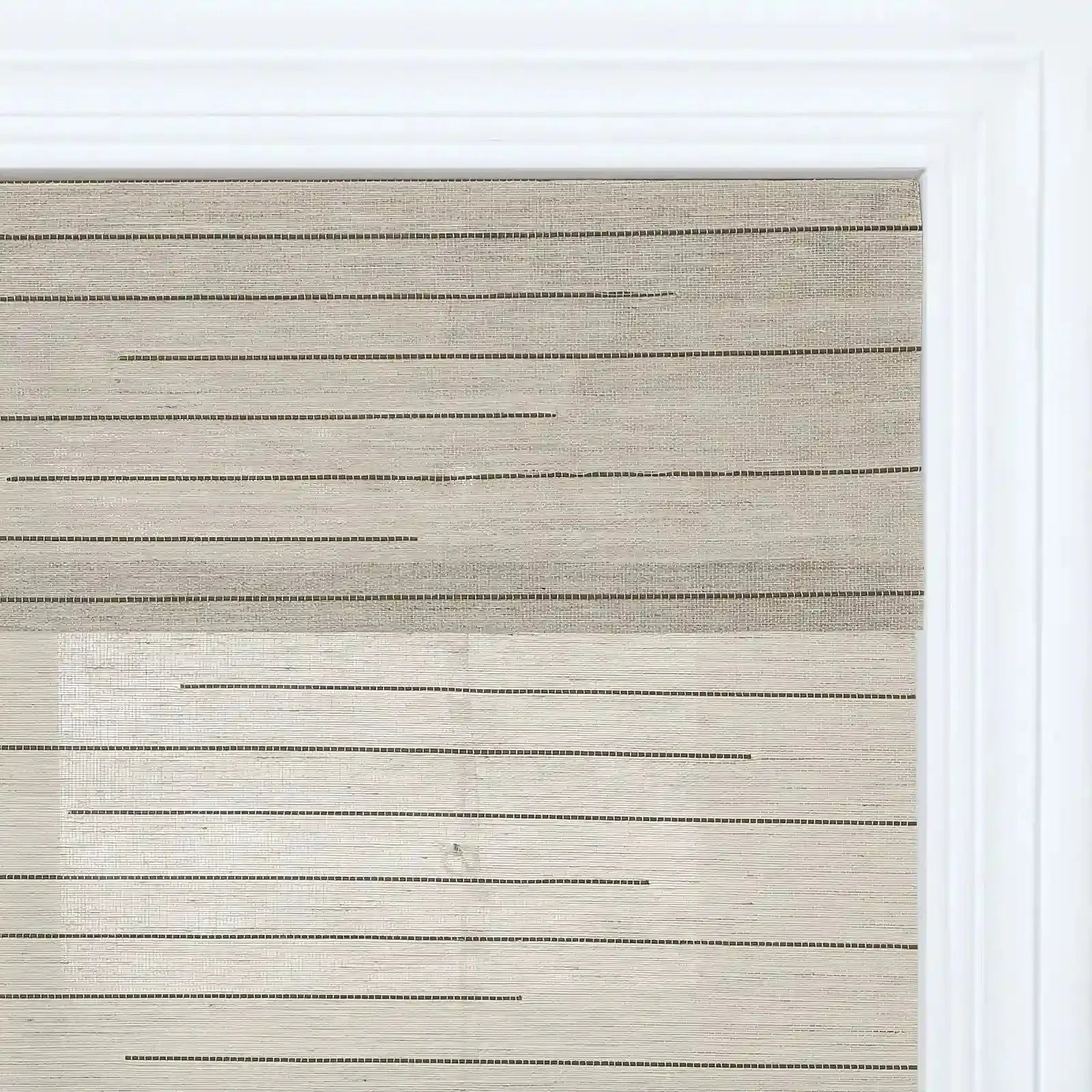 Rae Natural Ramie Jute Woven Wood Shades - Series M -TWOPAGES CURTAINS