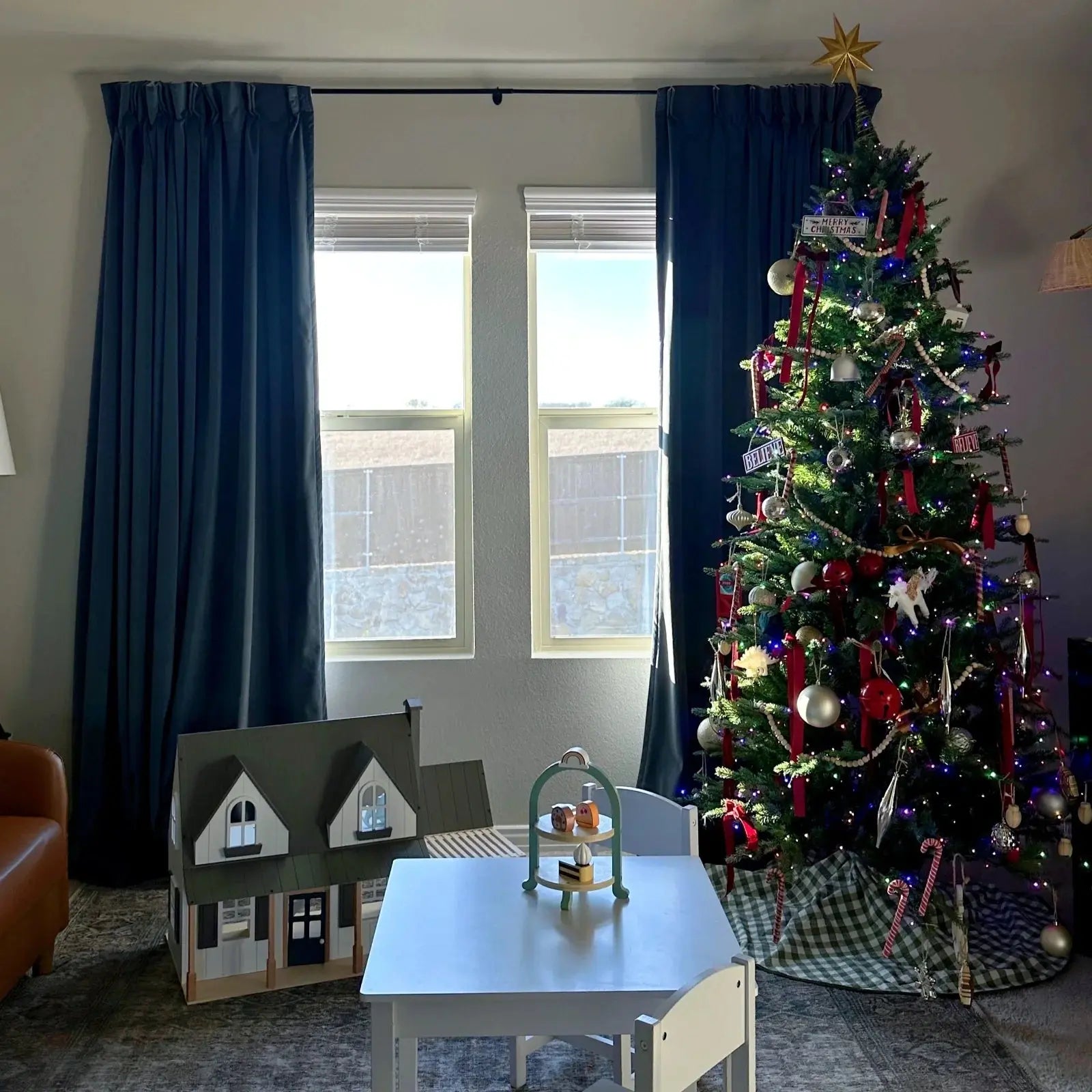 Premium velvet pleated drapery for elegant insulated interiors