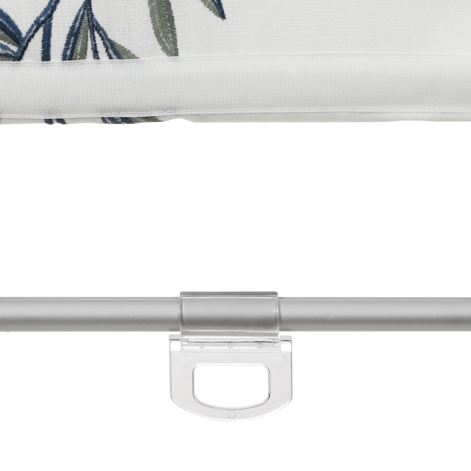 Linnea Linen Cotton Embroidered Roman Shade Cordless -TWOPAGES