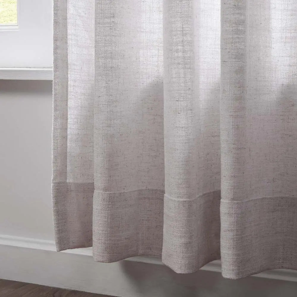 linen extra wide pleated drapery for elegant insulated interiors
