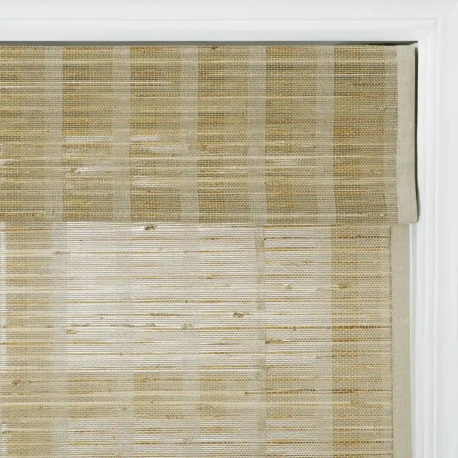 Rae Motorized Window Shades Bamboo Woven - Series P -TWOPAGES CURTAINS