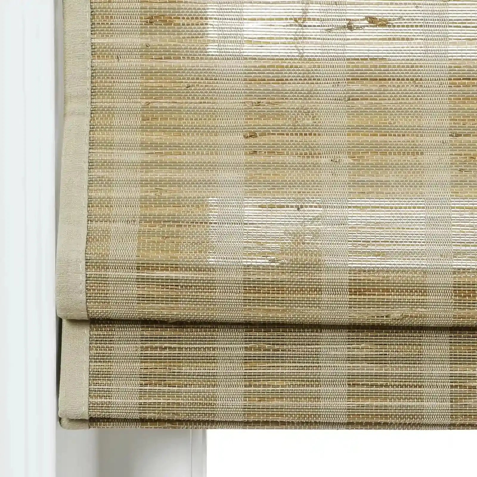 Rae Motorized Window Shades Bamboo Woven - Series P -TWOPAGES CURTAINS