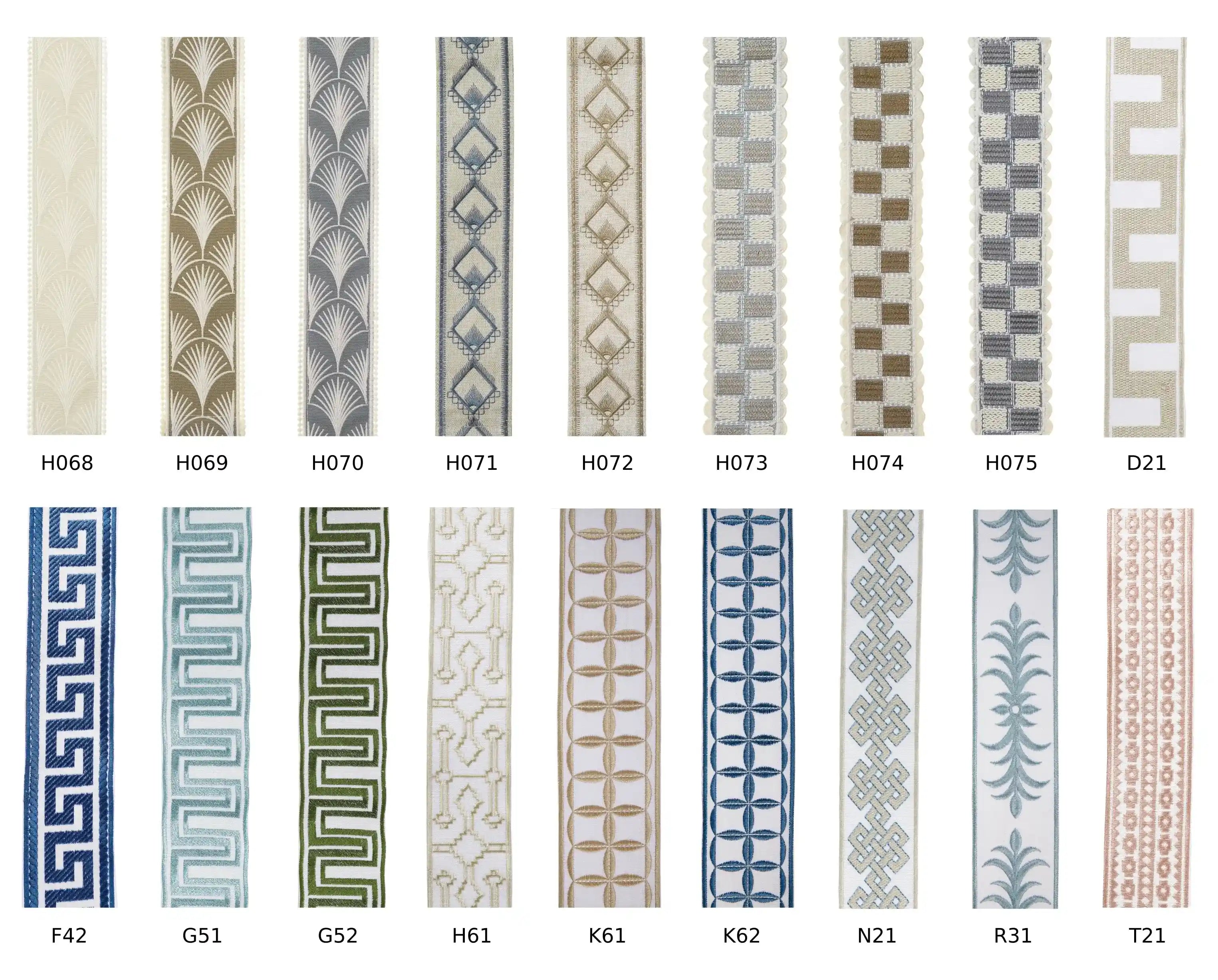 Jana Cordless Roman Shades 100% Cotton Striped -TWOPAGES