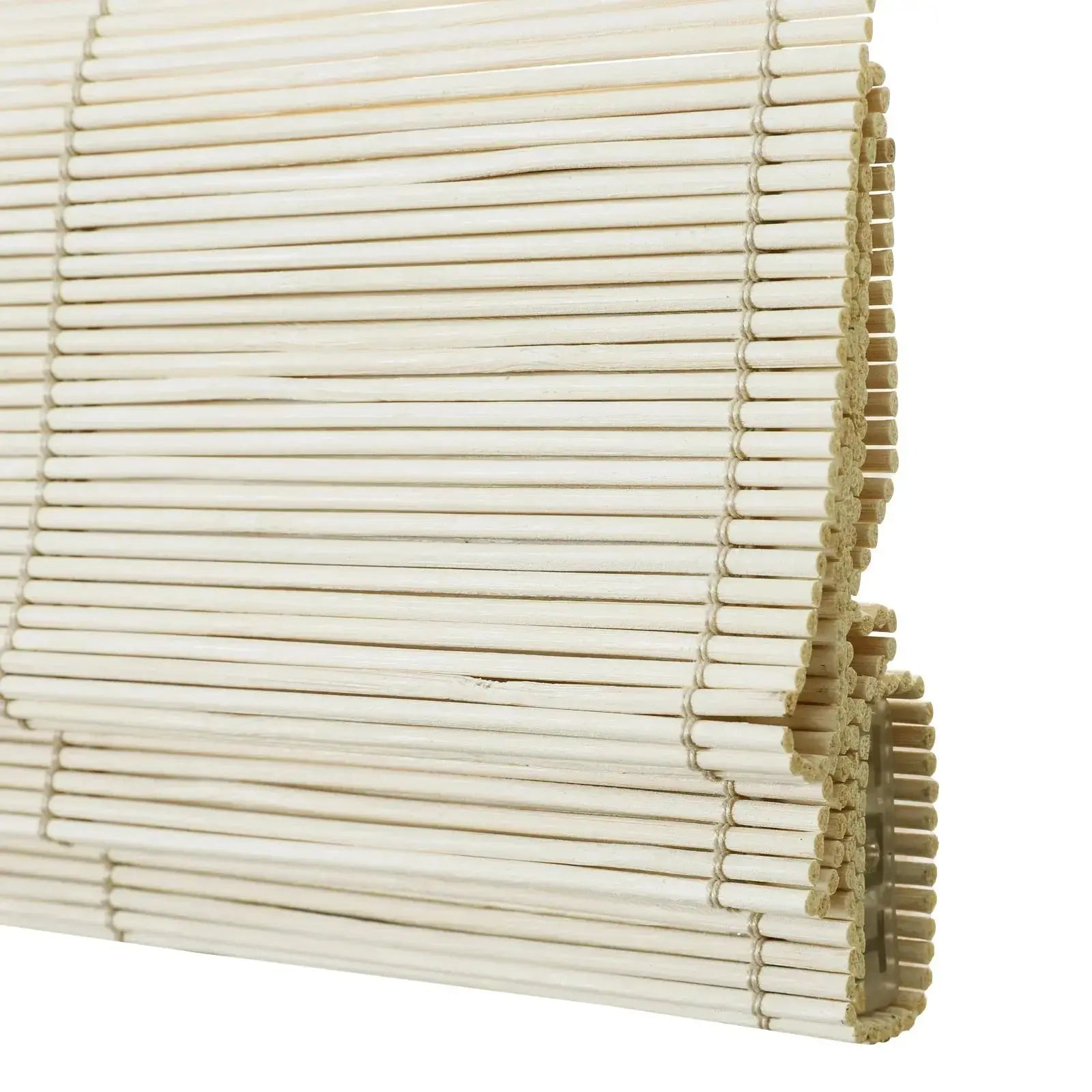 Sybil Bamboo Roman Shade - Sand Beige TWOPAGES CURTAINS