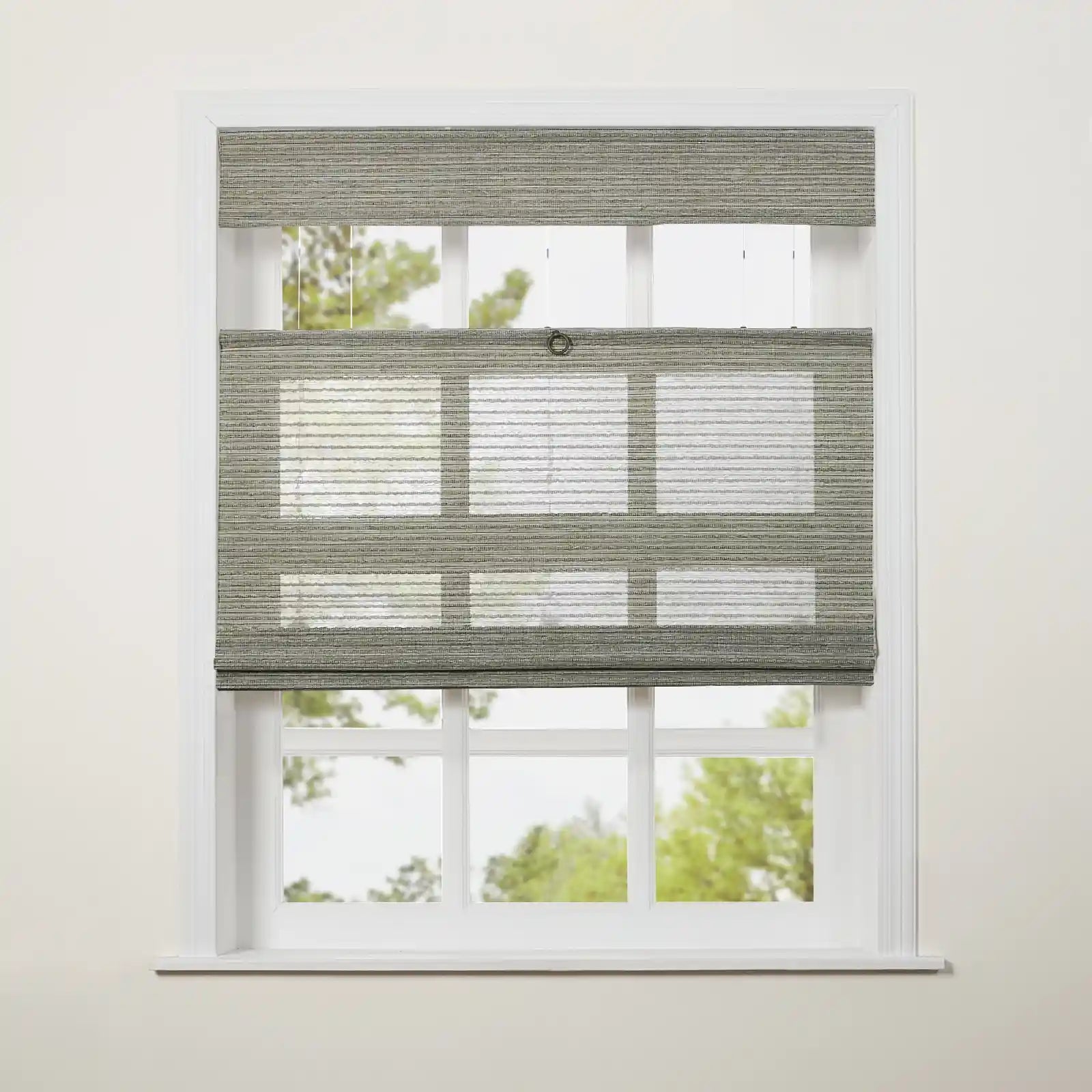 Rae Top Down Bottom Up Woven Wood Shade Cordless - Series C -TWOPAGES