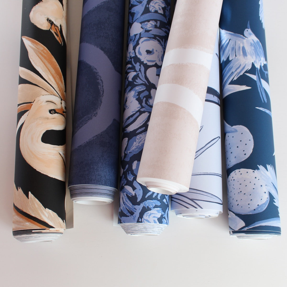 Tropical Painterly Floral Peel and Stick Wallpaper