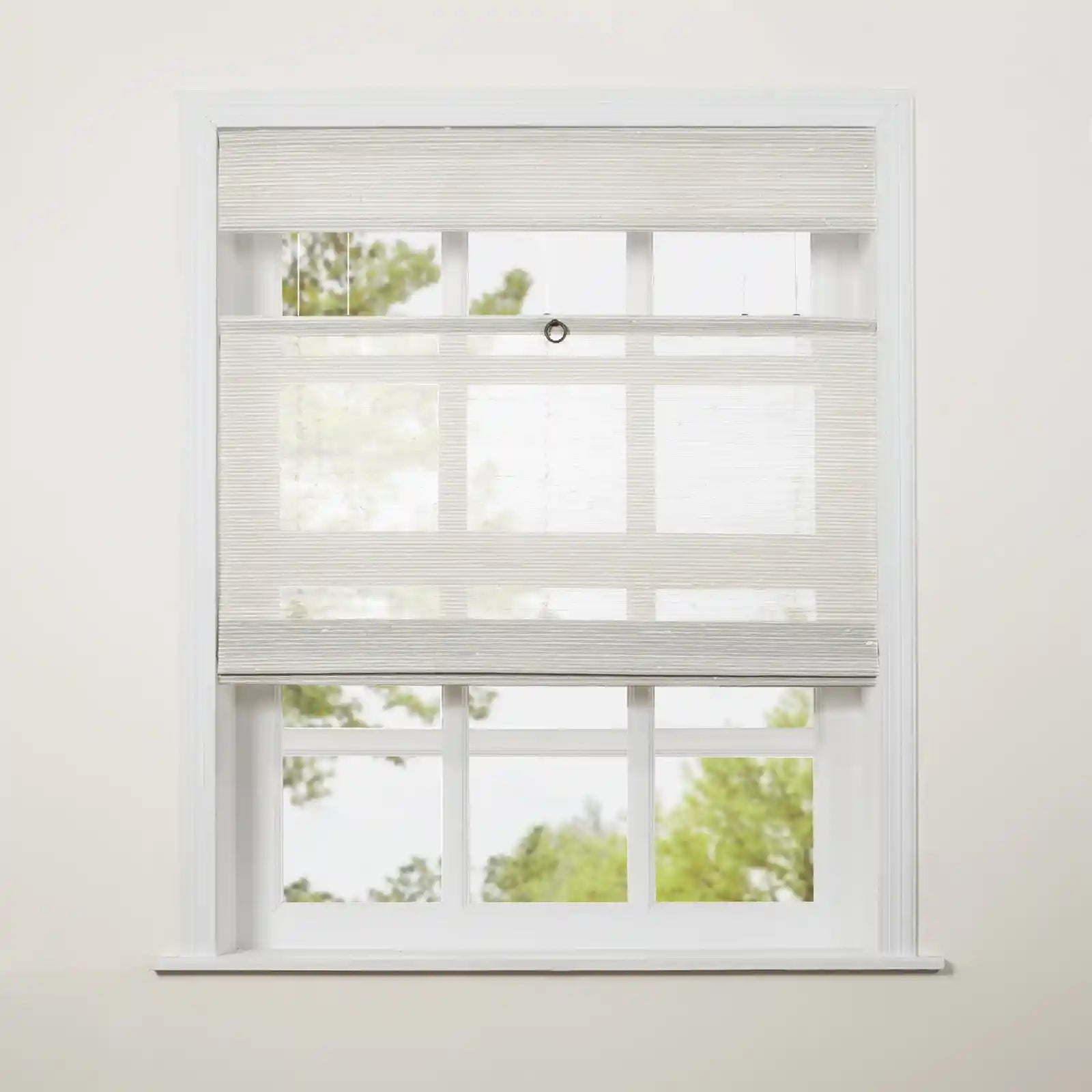 Rae Top Down Bottom Up Woven Wood Shade Cordless - Series D